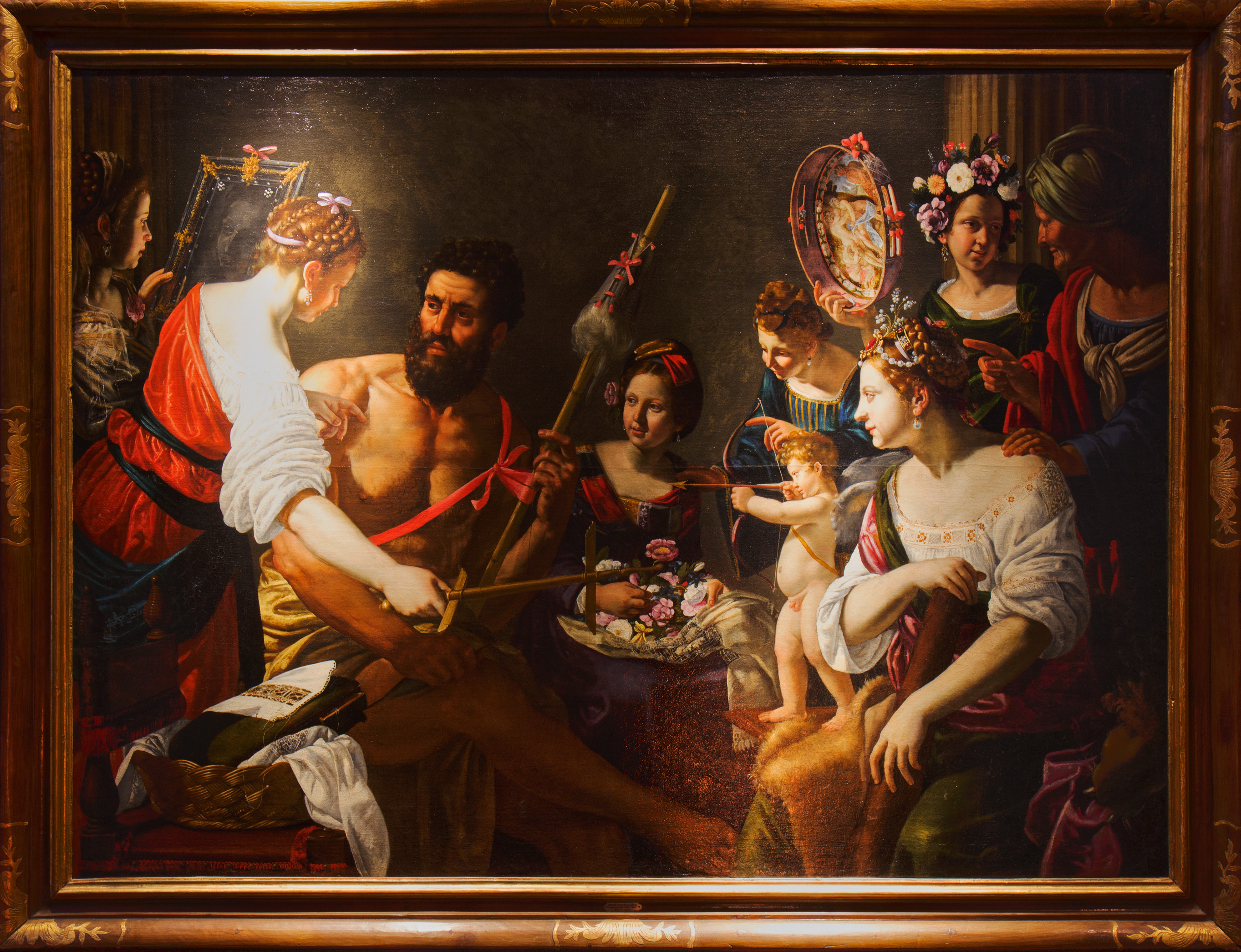 Ercole e Onfale - G. F. Gurrieri 1617