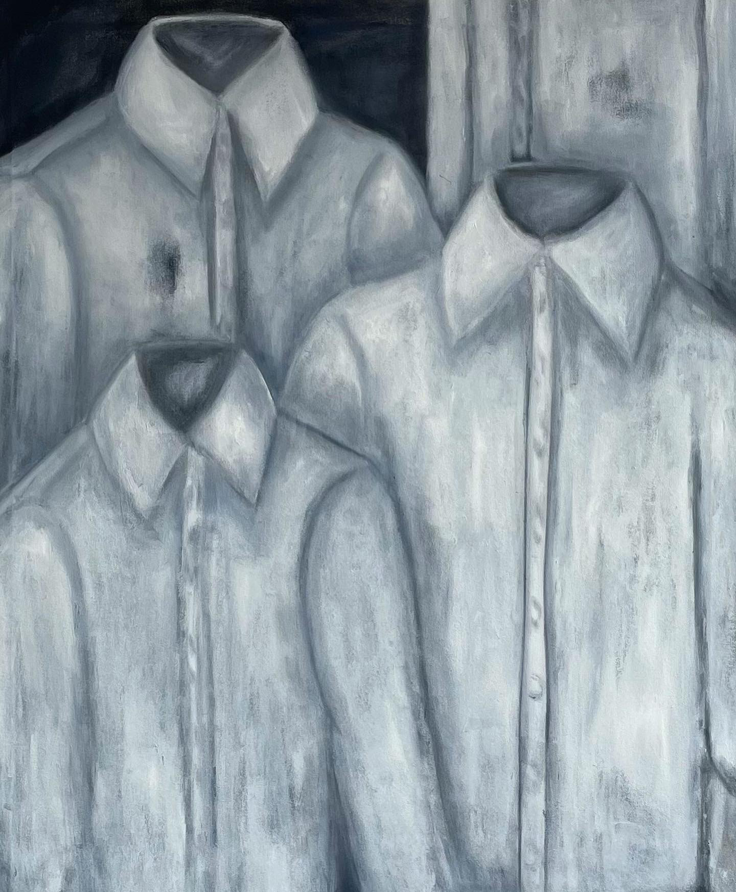 shirt studies, 108x80, oil on canvas