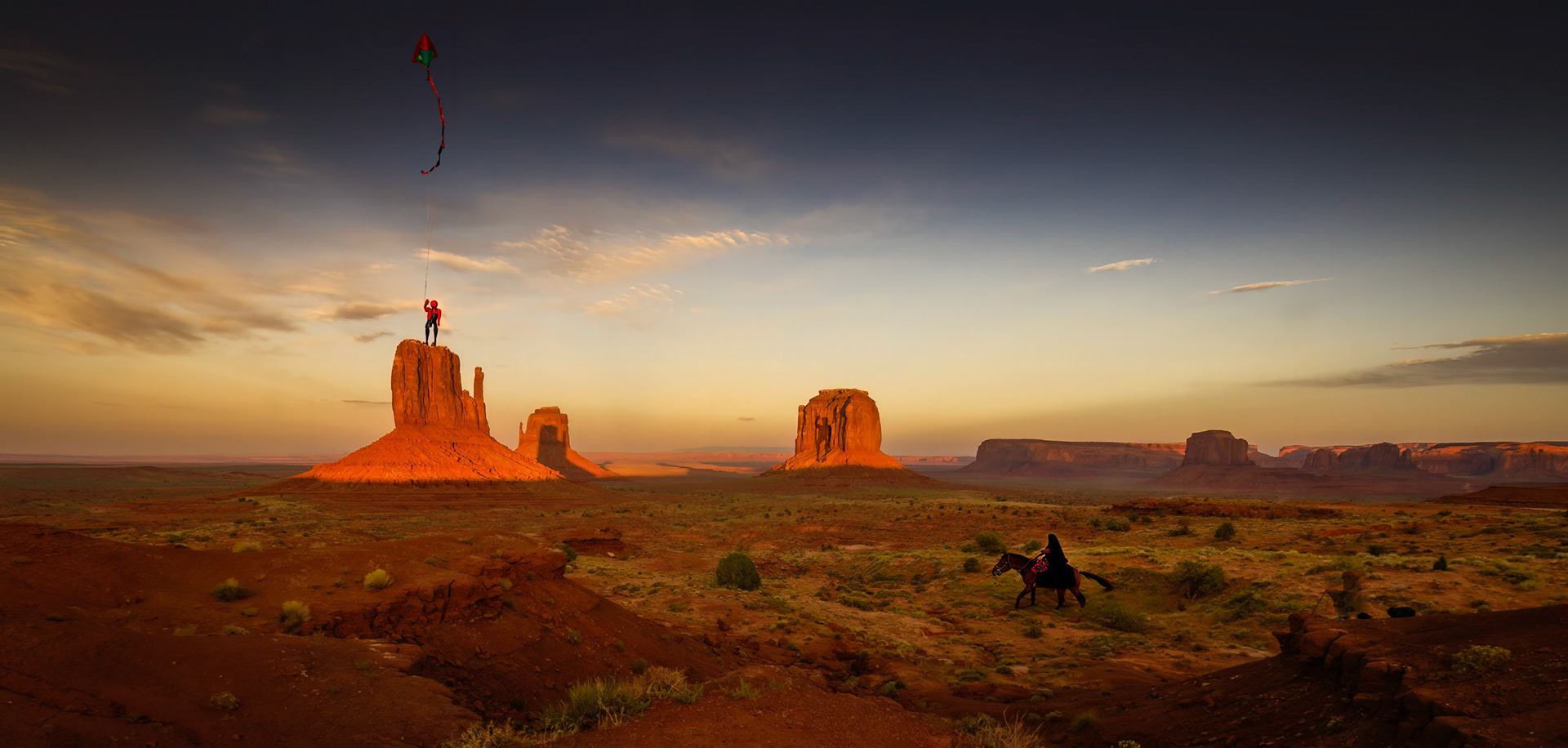 Monument Valley with a Flair