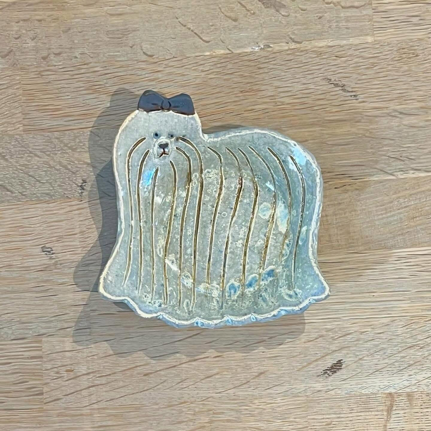わんこのプリン皿