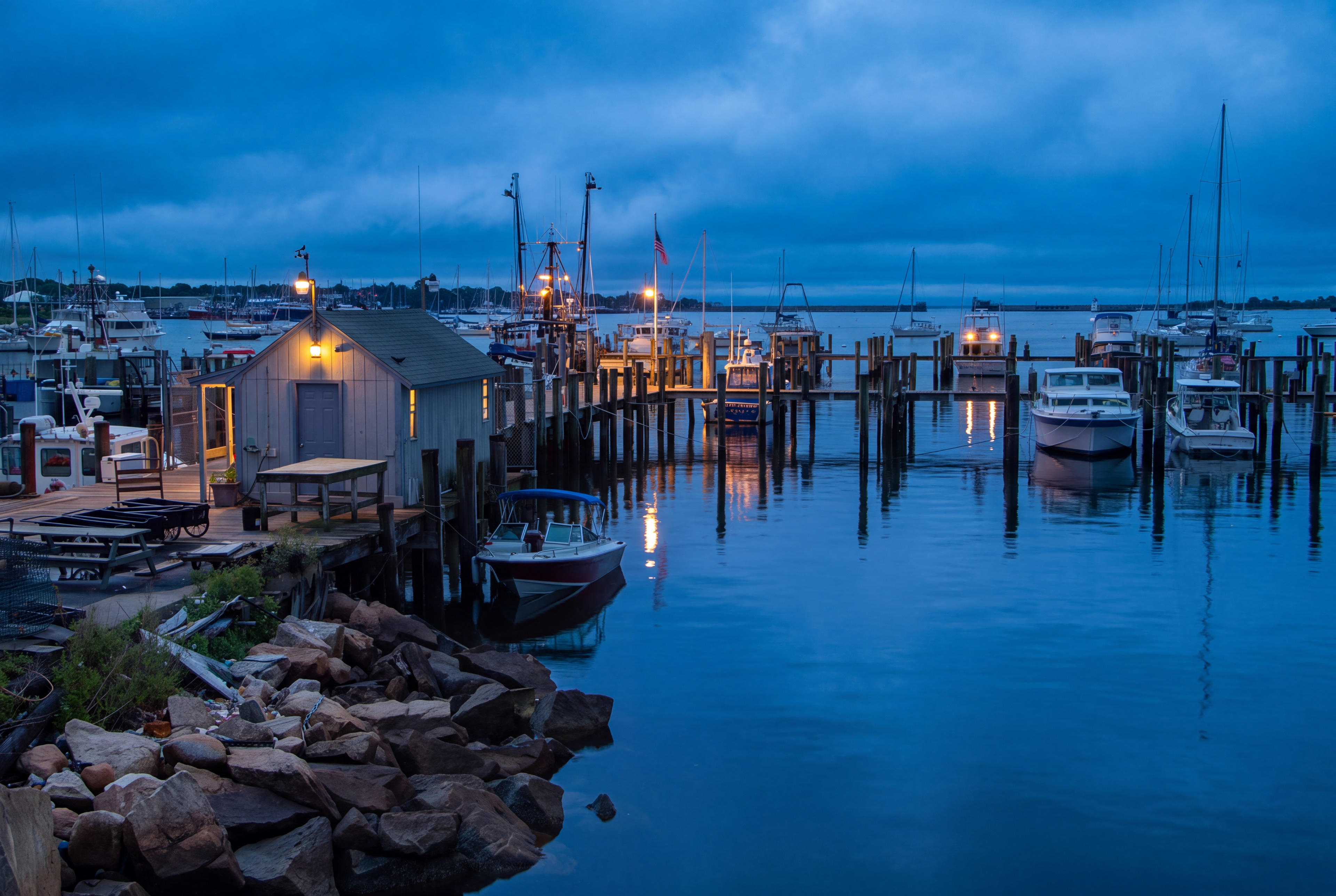 Blue Hour on the Harbor