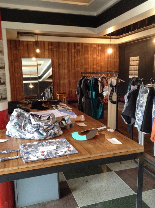 Showroom at Red gallery London 2014