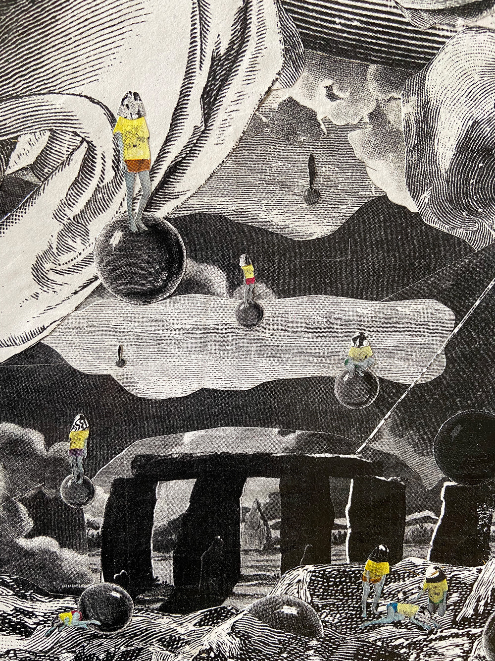 Collage work
