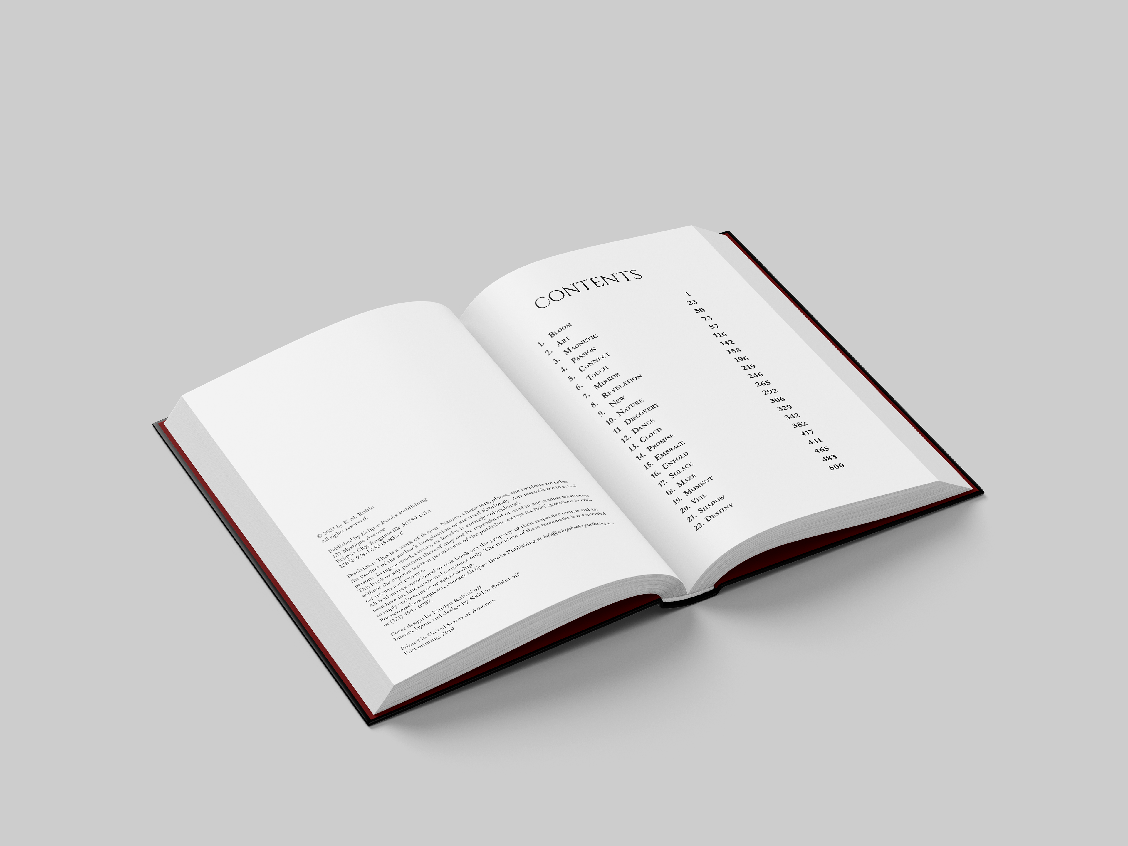 Hard Cover - Inner Pages