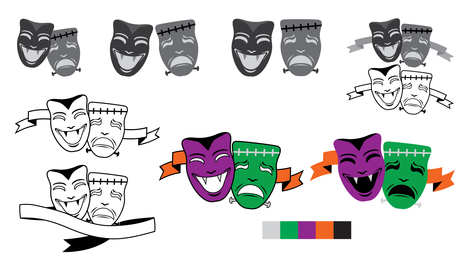 Discarded Original Logo Designs