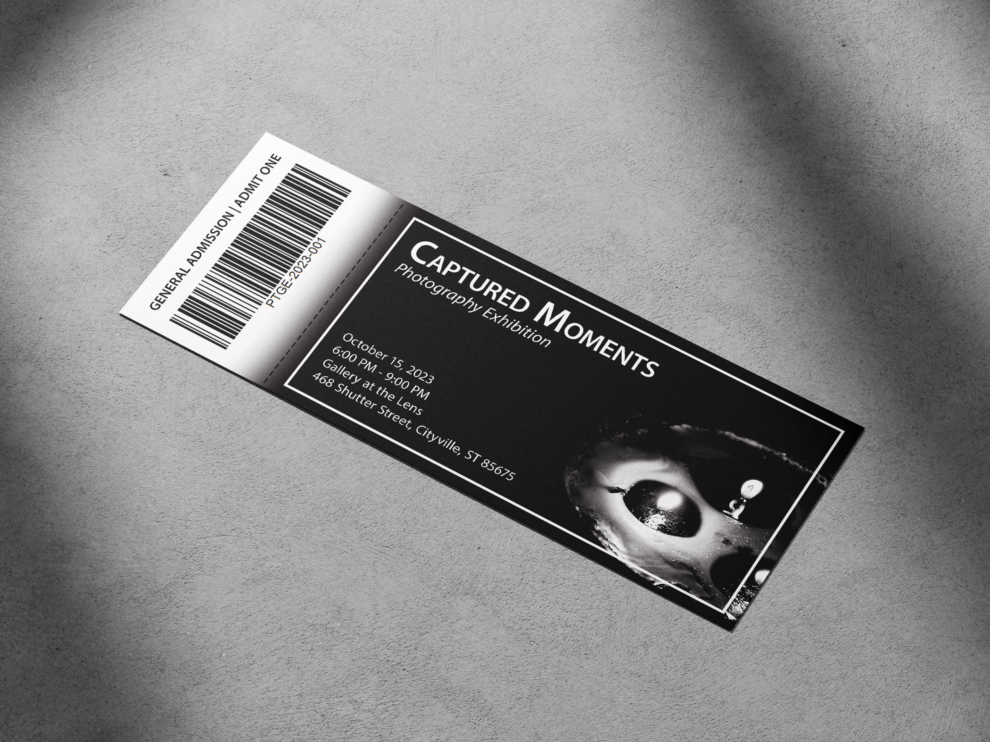 Ticket Front