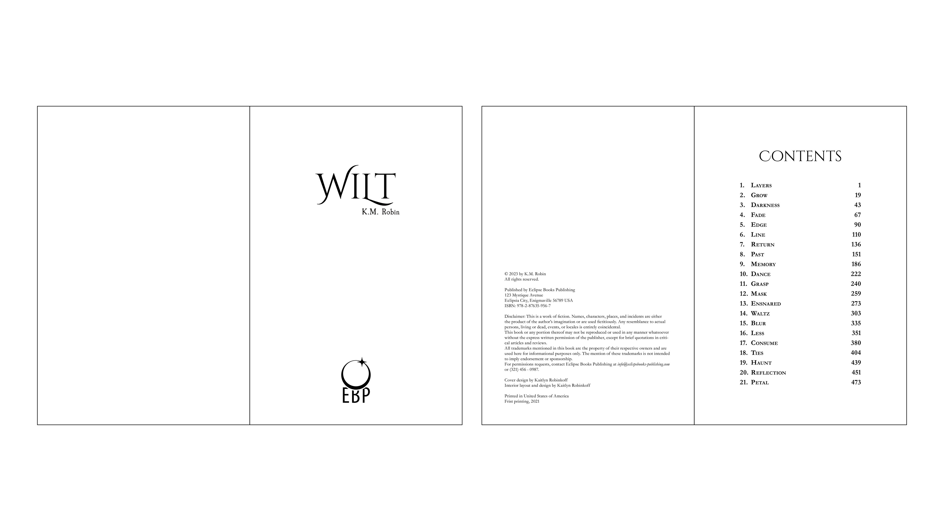 Book 2 - Inner Pages (Title V2, Publication Info, Chapters)