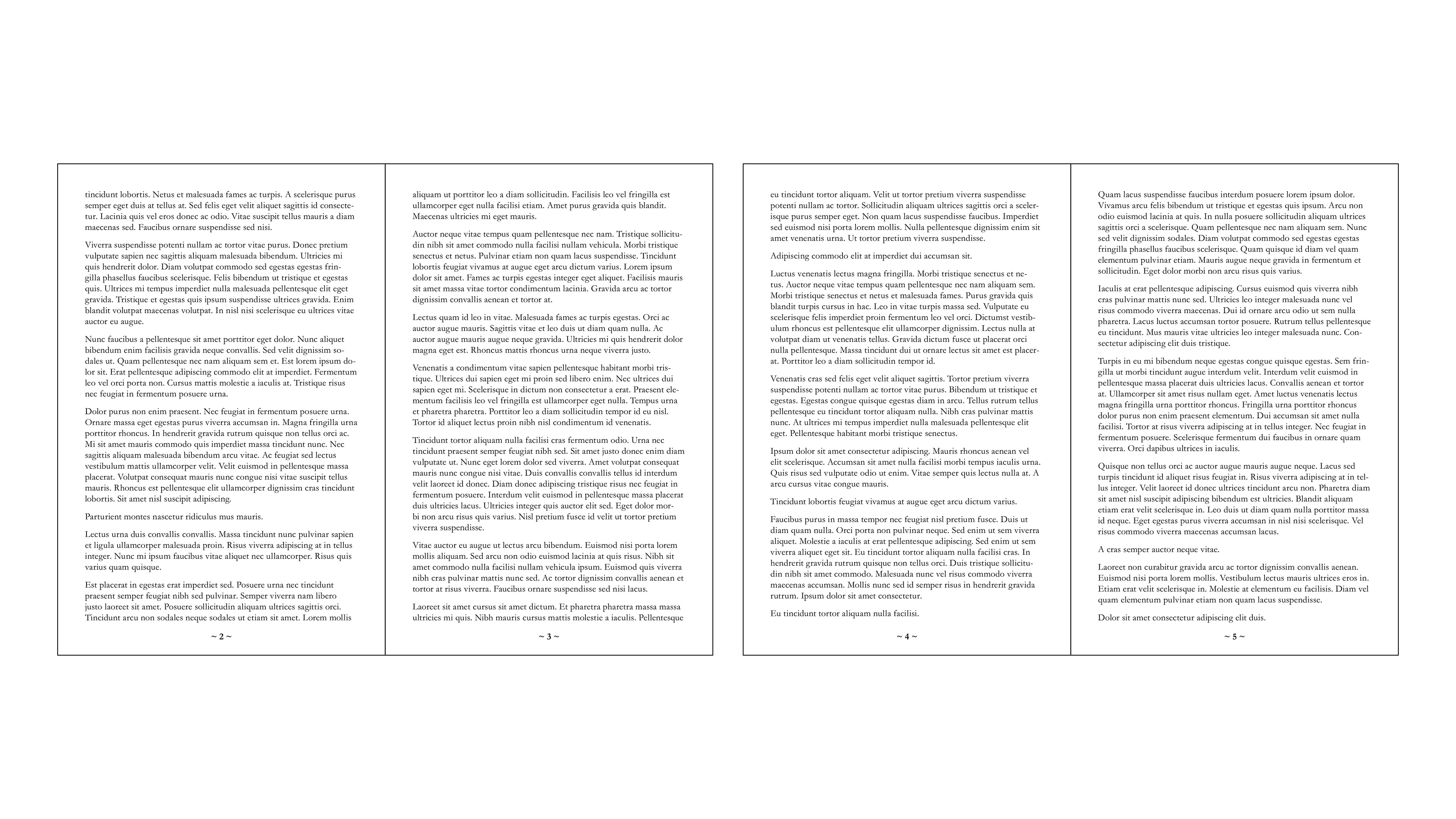 Book 1 - Inner Pages (Page 2-5)