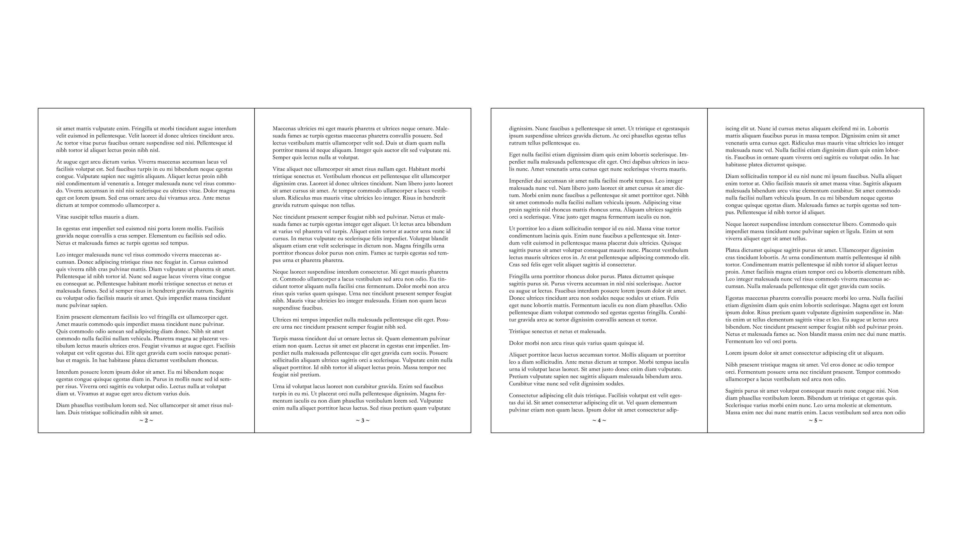 Book 3 - Inner Pages (Page 2-5)