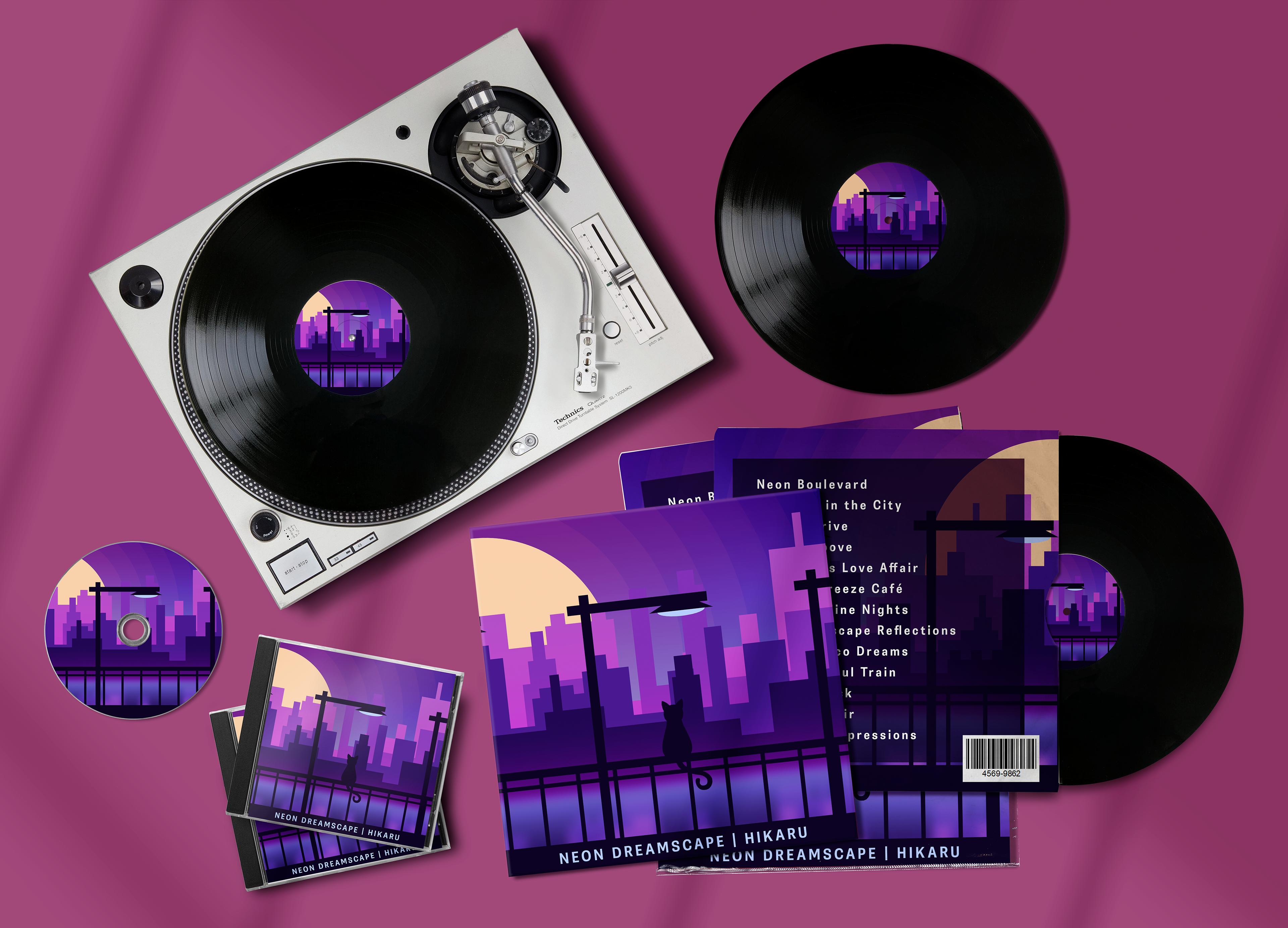 Vinyl Mockup V1