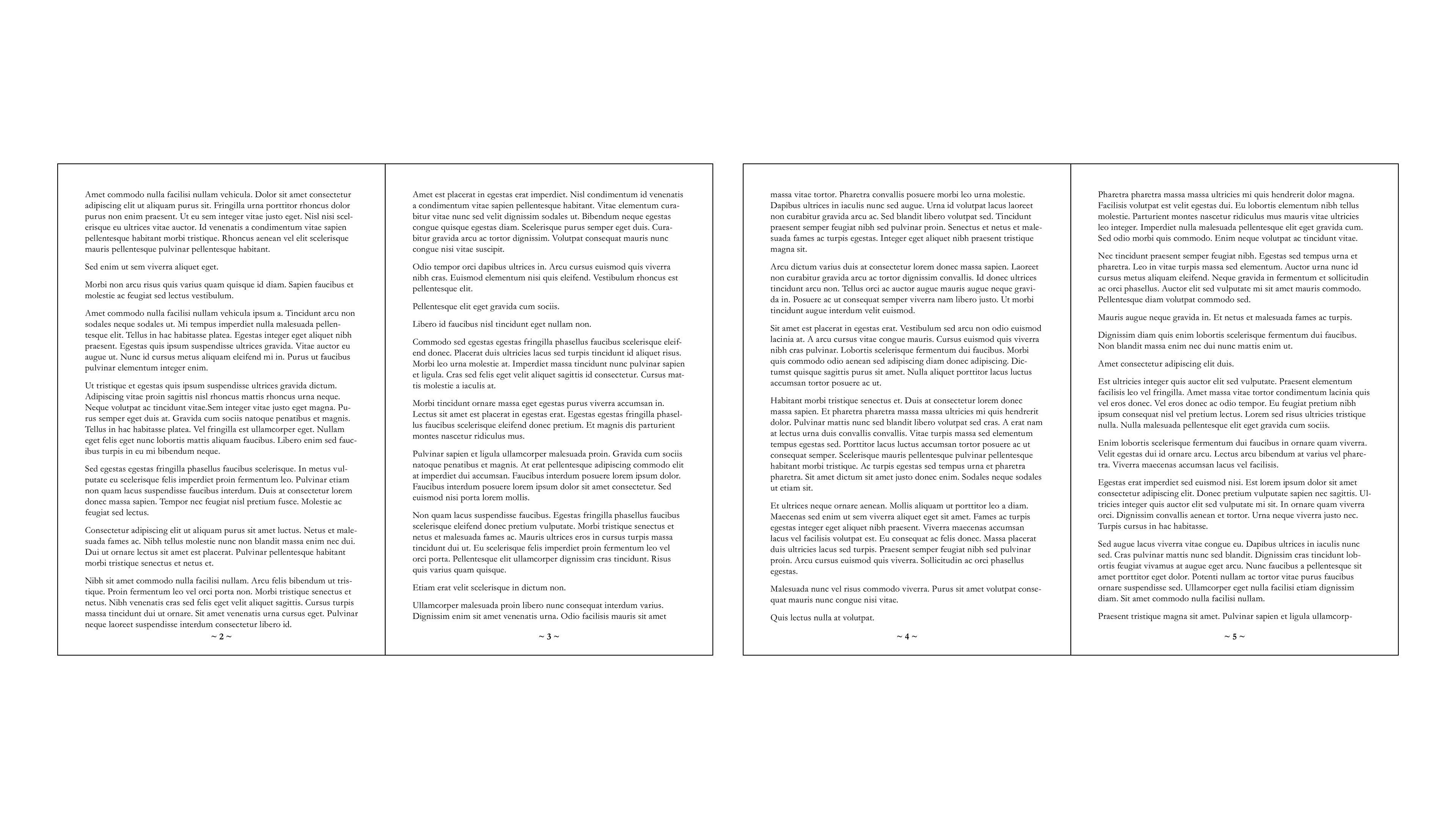 Book 2 - Inner Pages (Page 2-5)