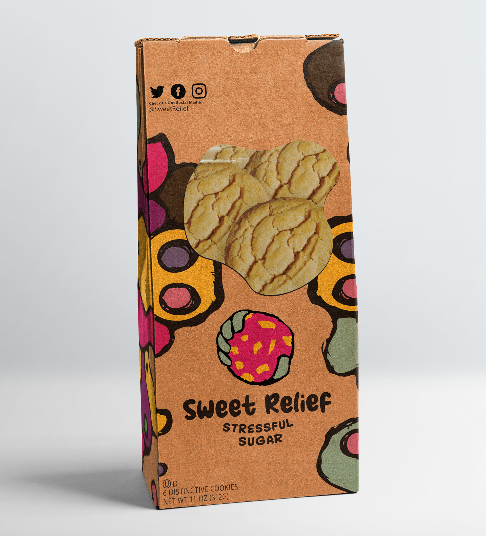 Single Packaging: Sugar Cookie