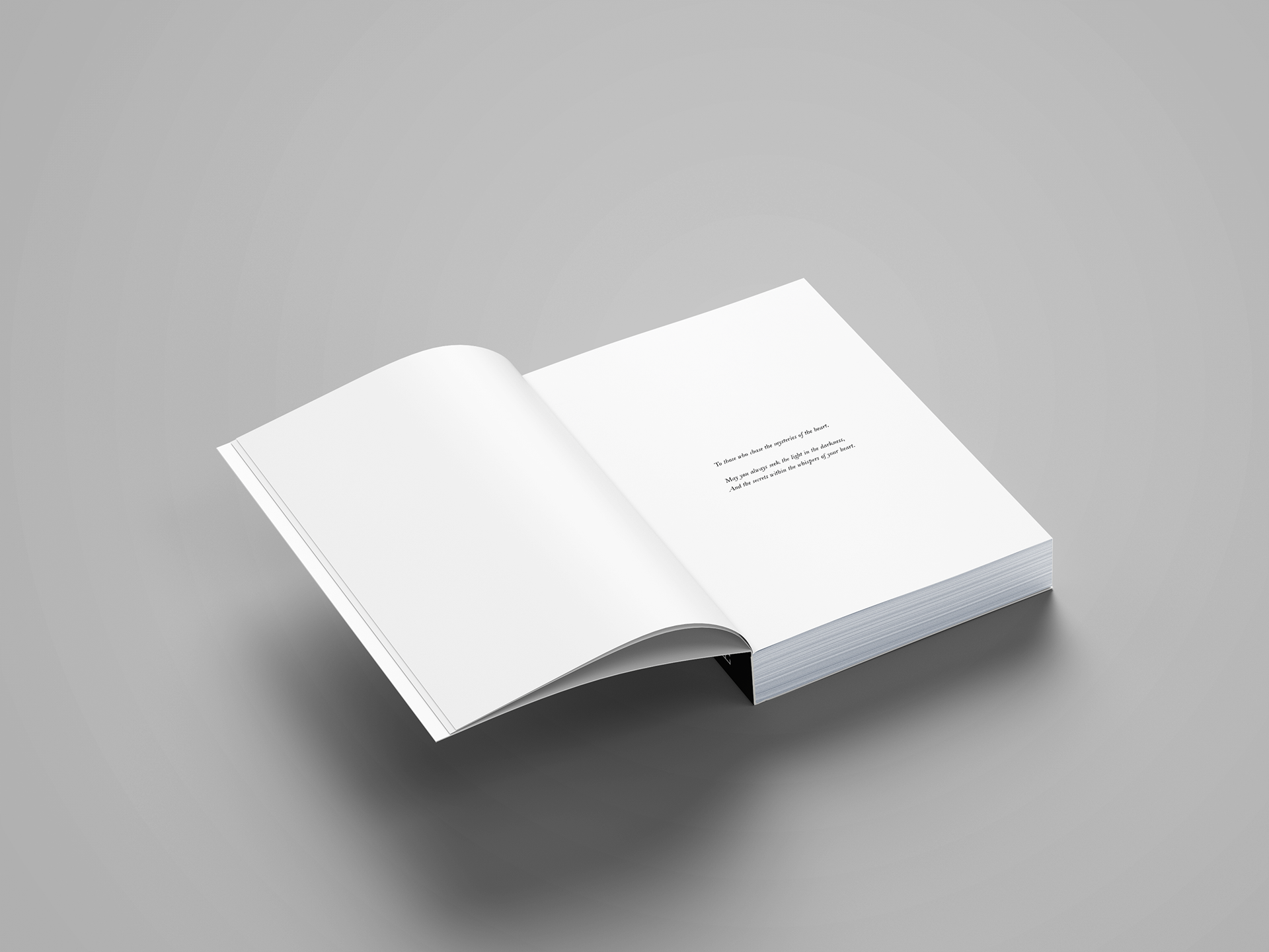 Soft Cover - Inner Pages