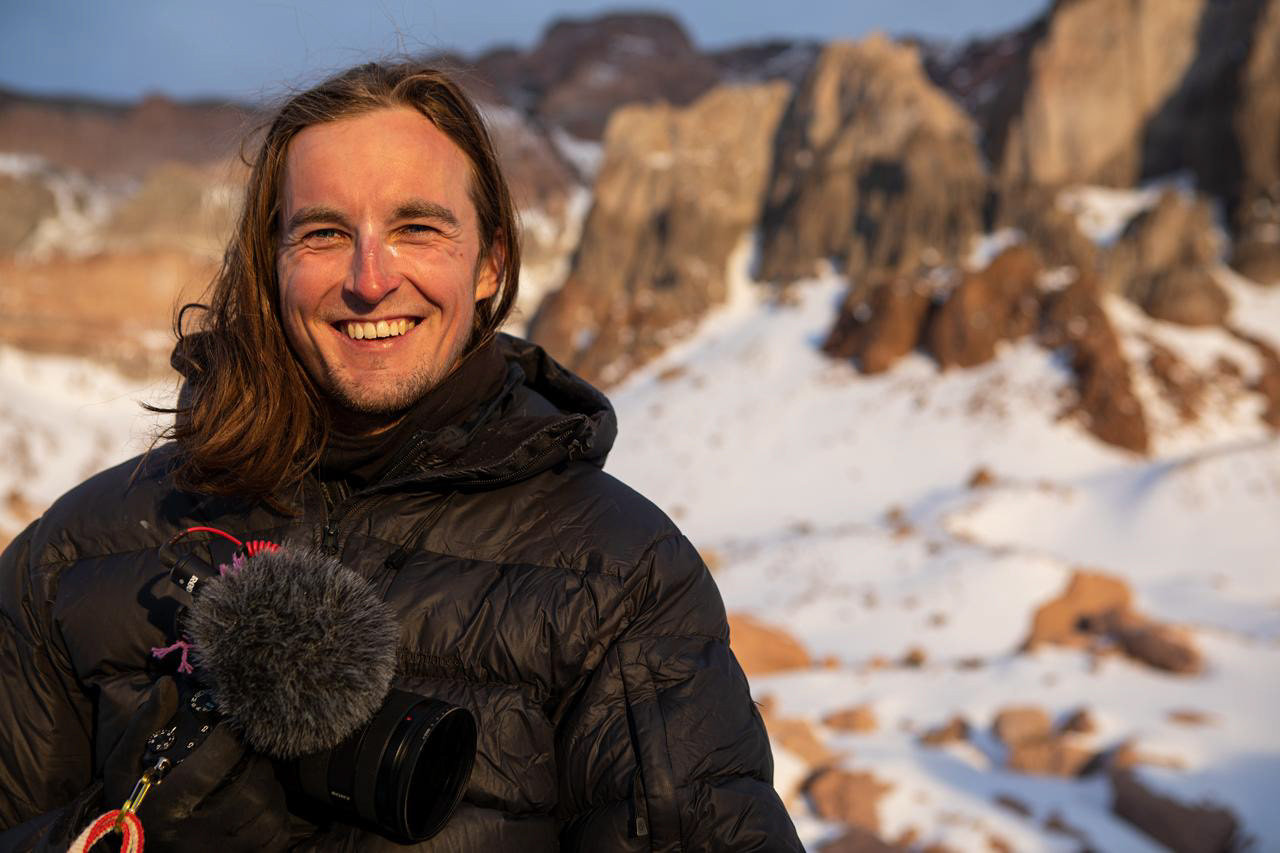 Filming at 5000 meters in Chile