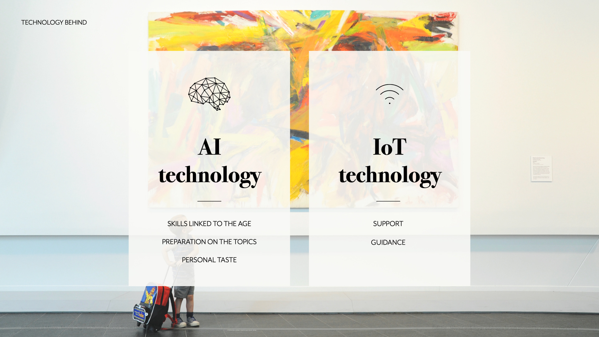 Thanks to Artificial Intelligence, kids are offered the most suitable path according to age, preparation and tastes. The IOT powered digital buddy aims at giving kids support and guidance