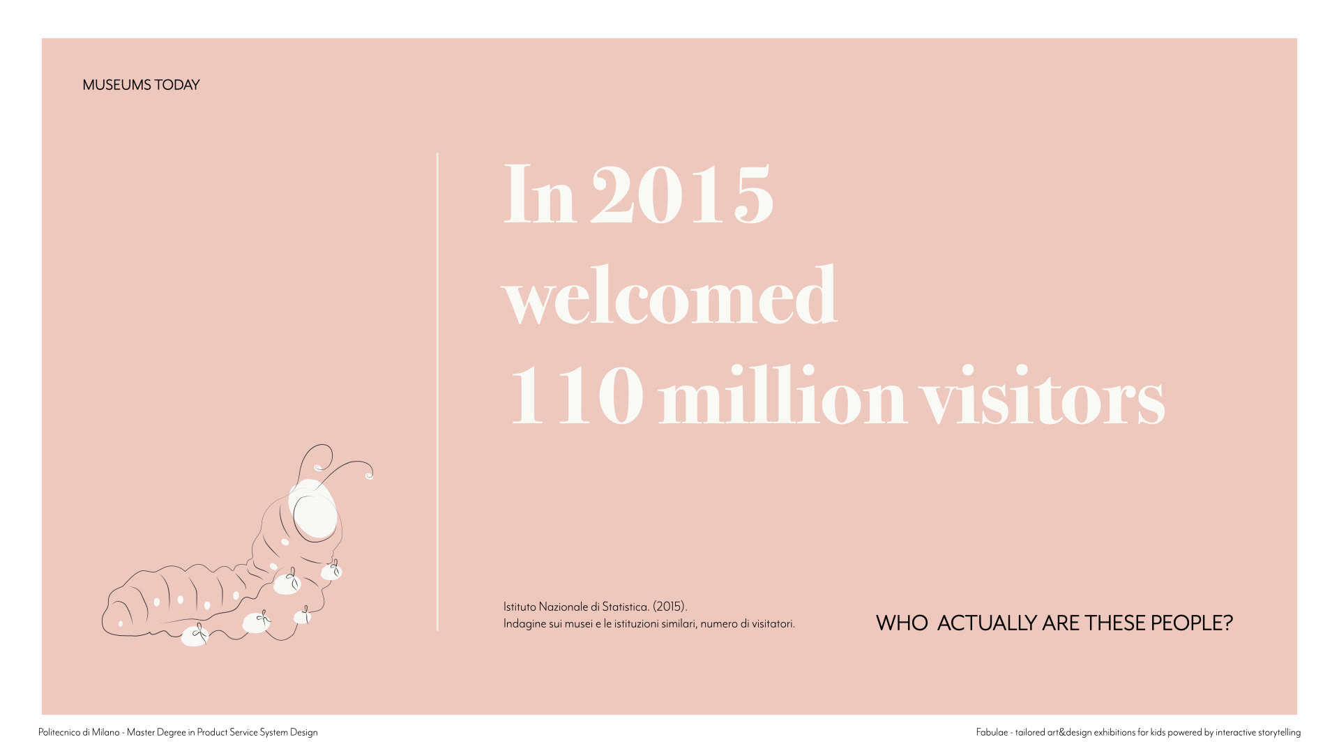 Which in 2015 has welcomed 110 million visitors. But who actually are all these people?