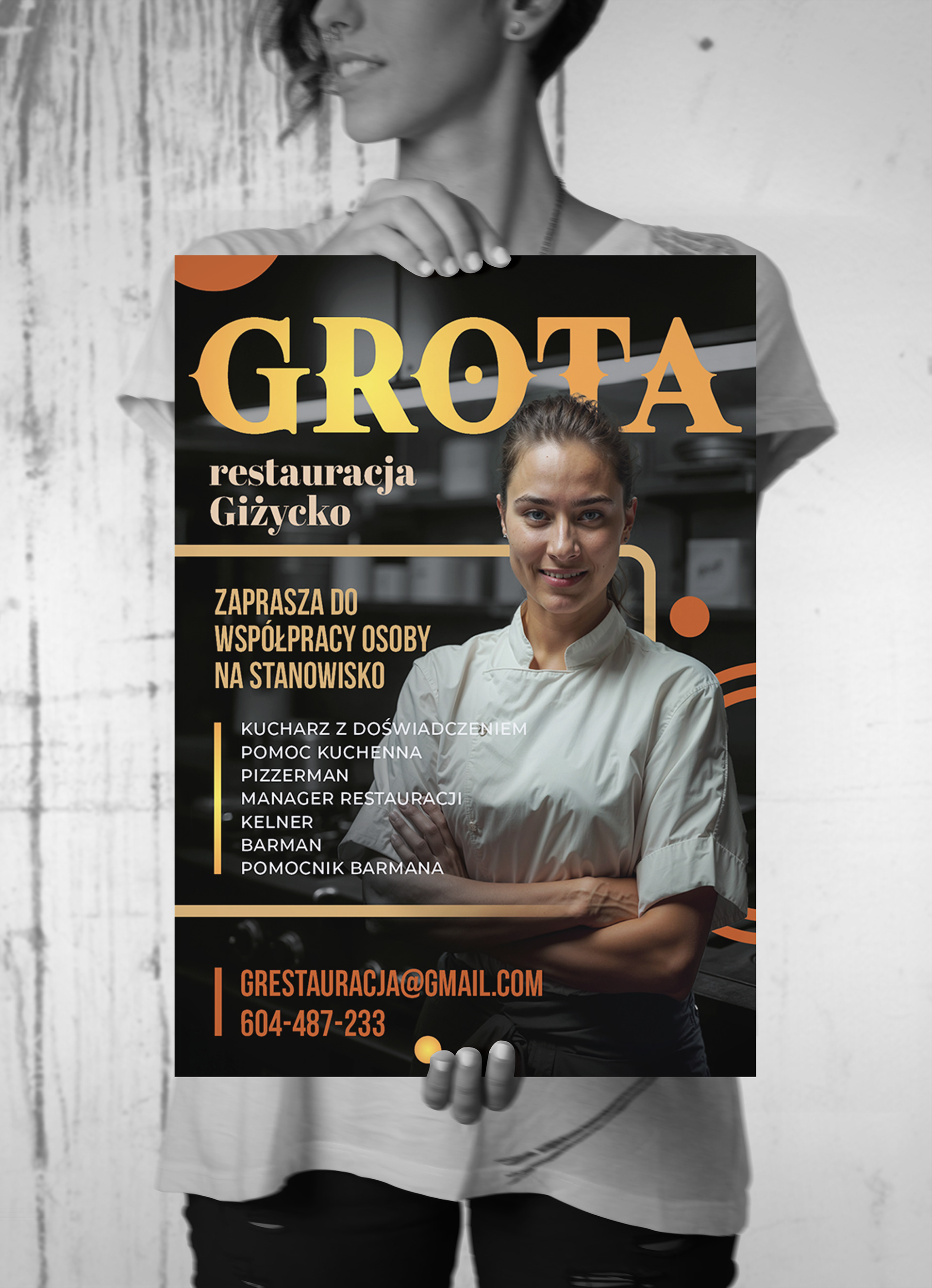 plakat | Restauracja Grota Giżycko