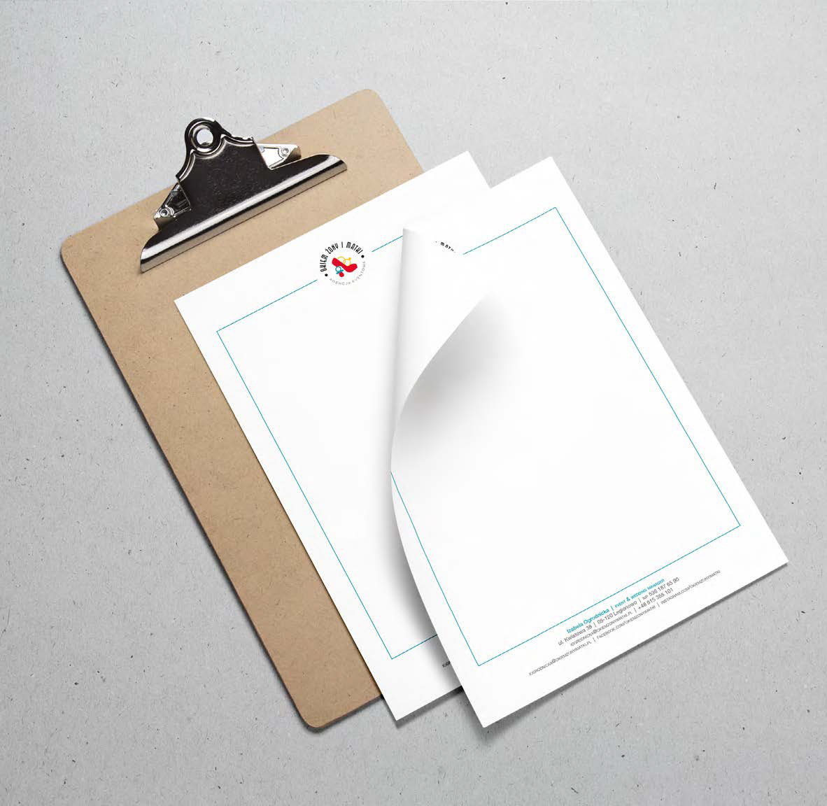 papier firmowy | Okiem żony i matki