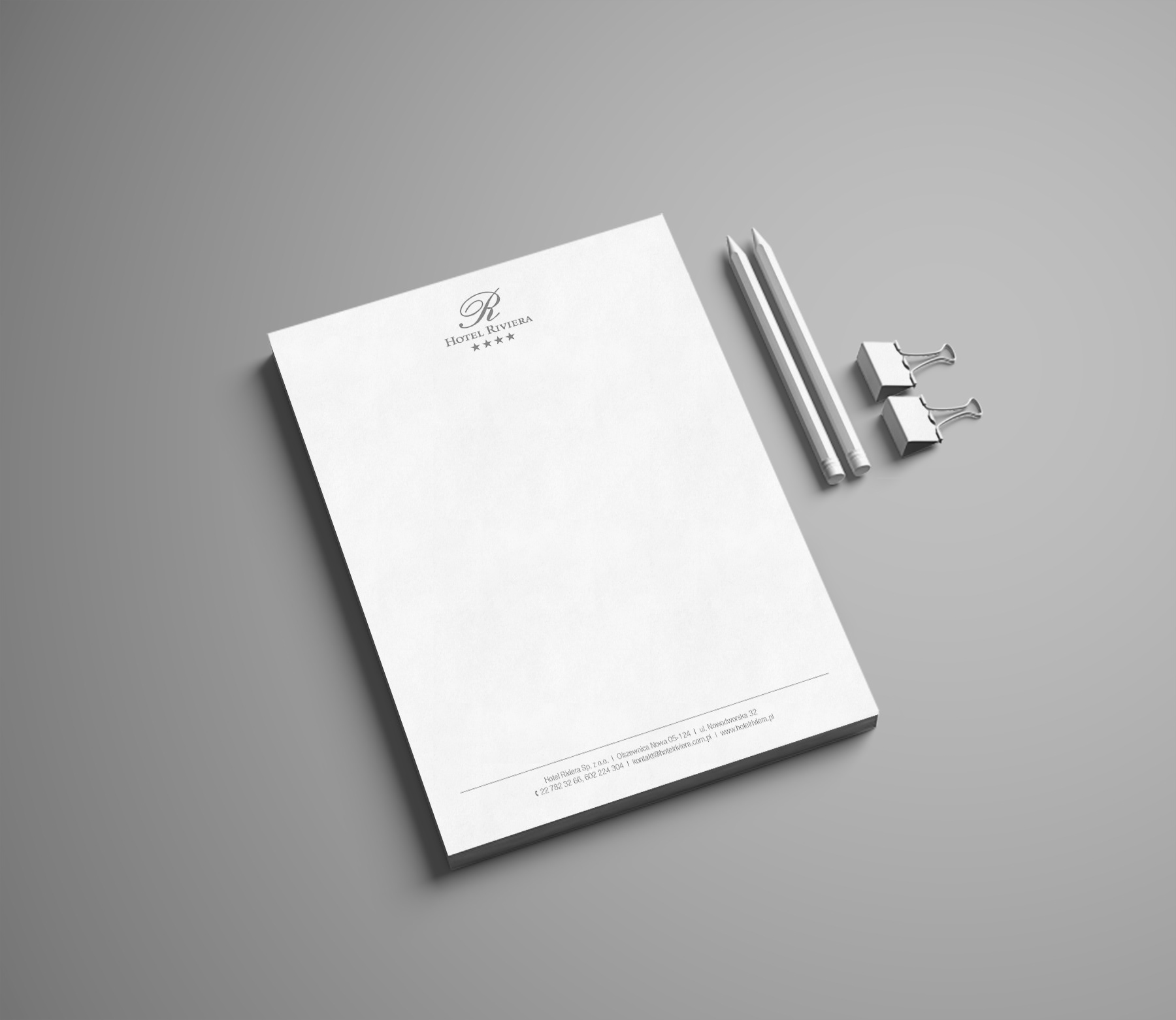 papier firmowy | Hotel Riviera