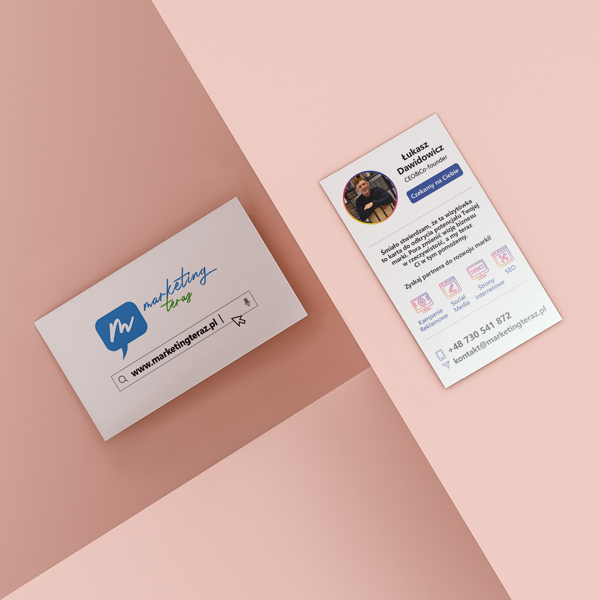 wizytówki | Marketing Teraz