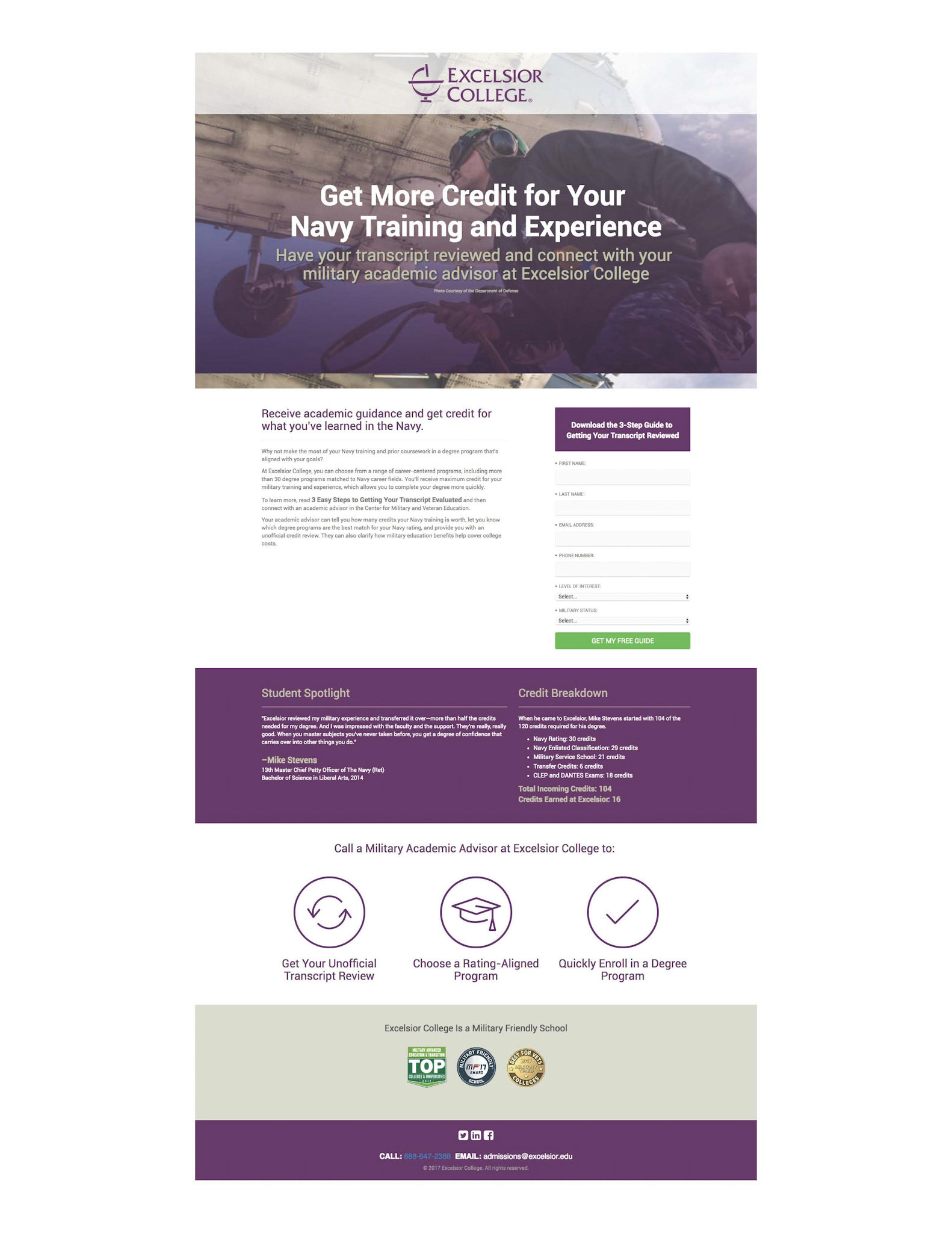 Navy Health Programs Landing Page