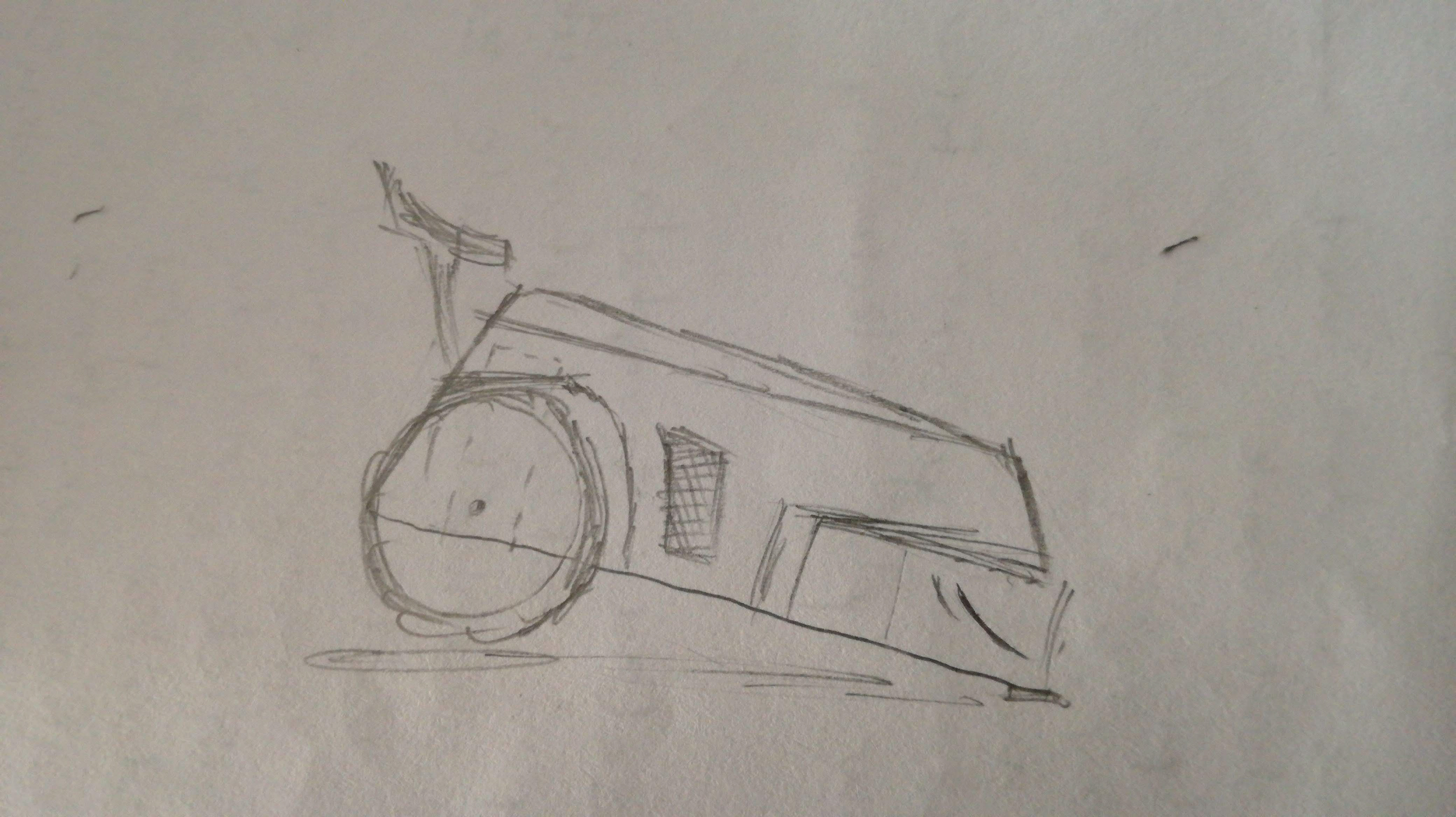 Initial bodywork design