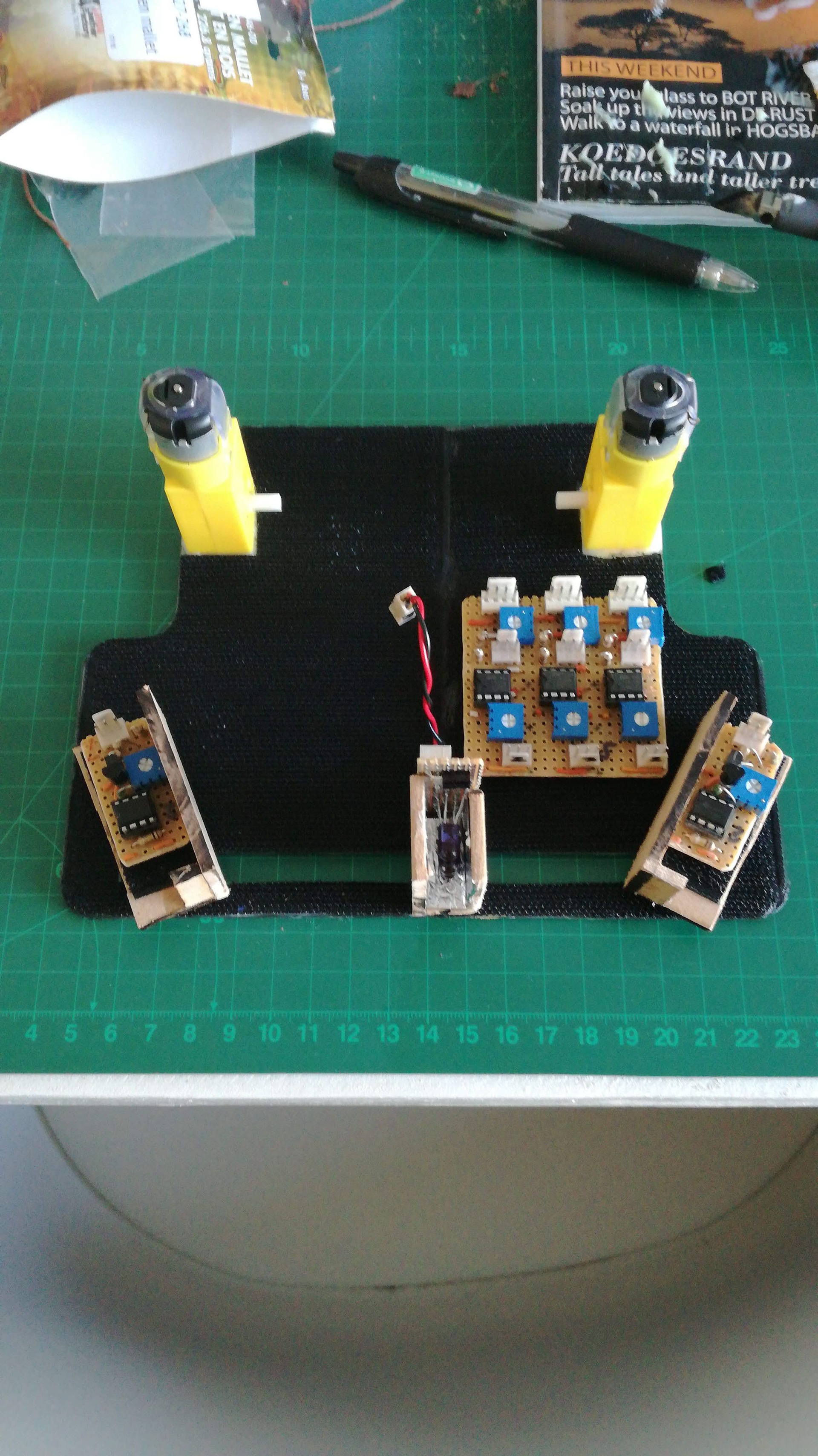 Preliminary layout testing