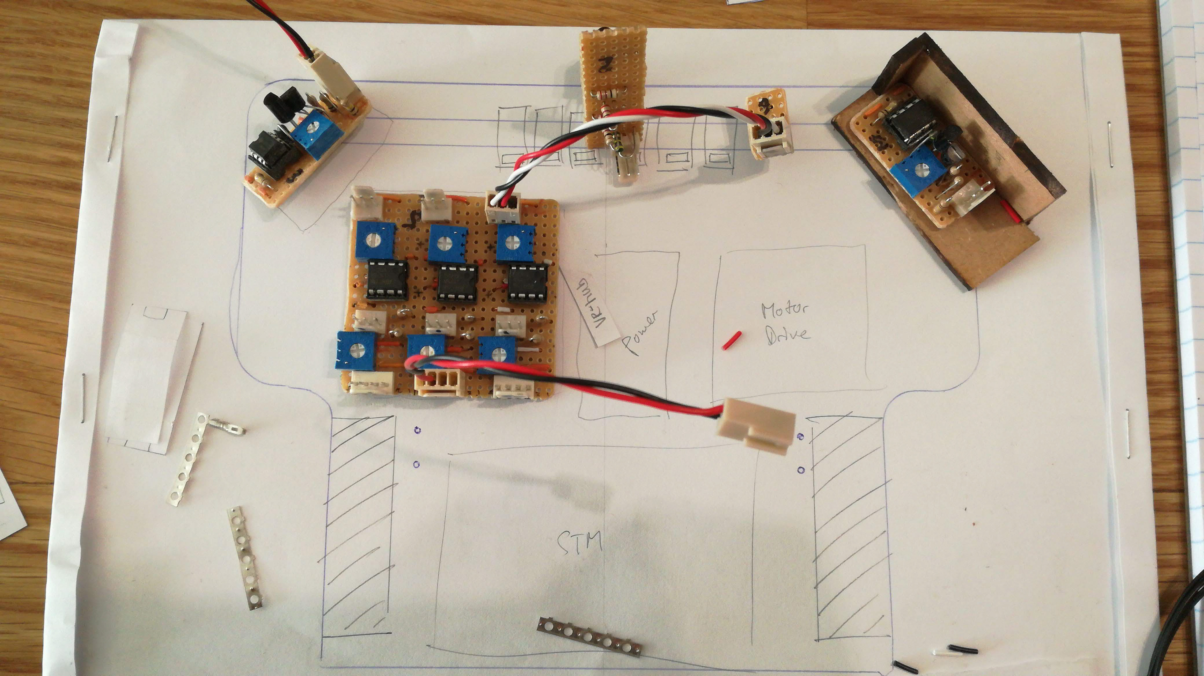 Figuring out component placement on the chassis