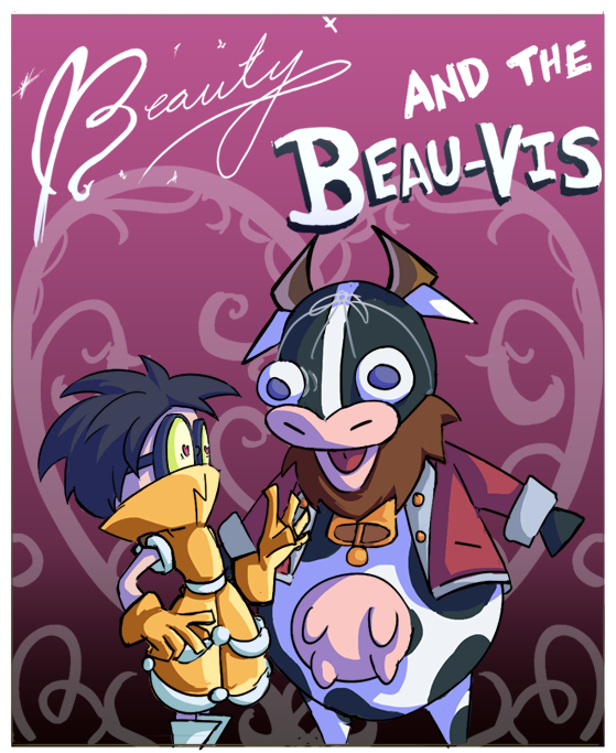 Beauty and the Beau-vis Level Select Illustration