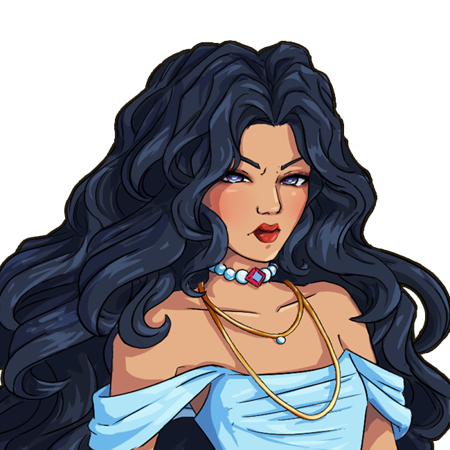 Clara neutral sprite.