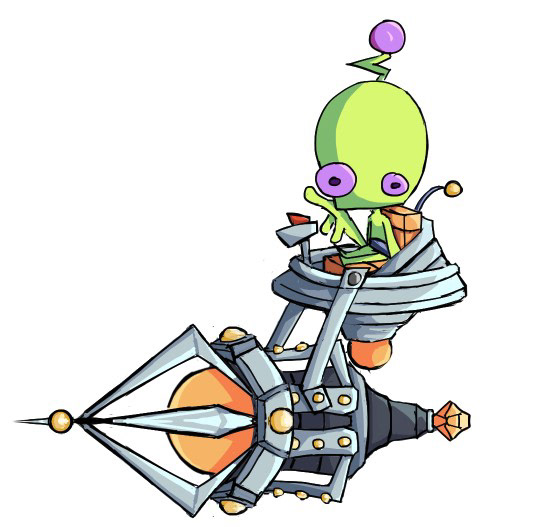 Character Design for The Button Pusher