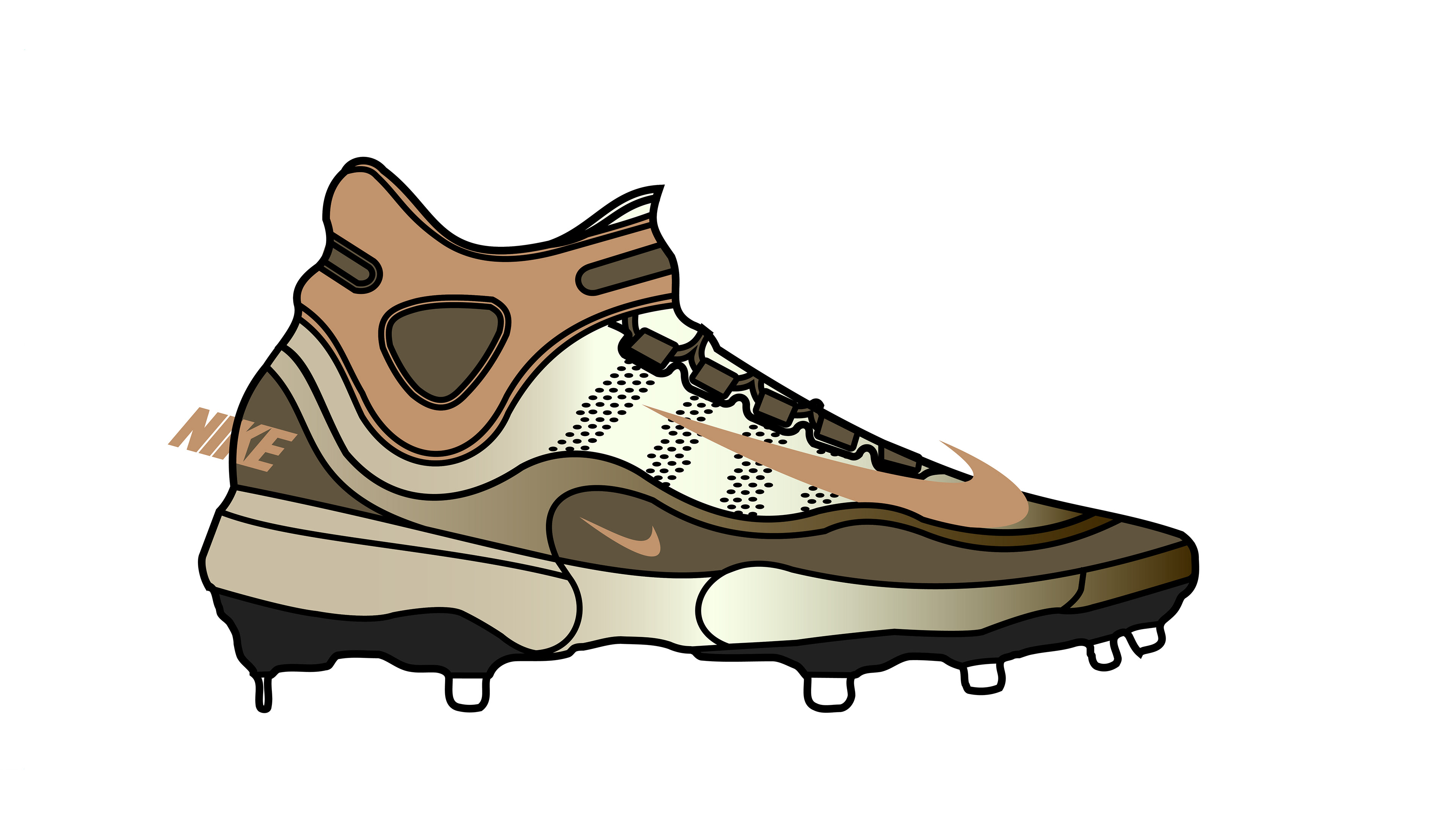 Nike Alpha Huarache PE "Cafecito"