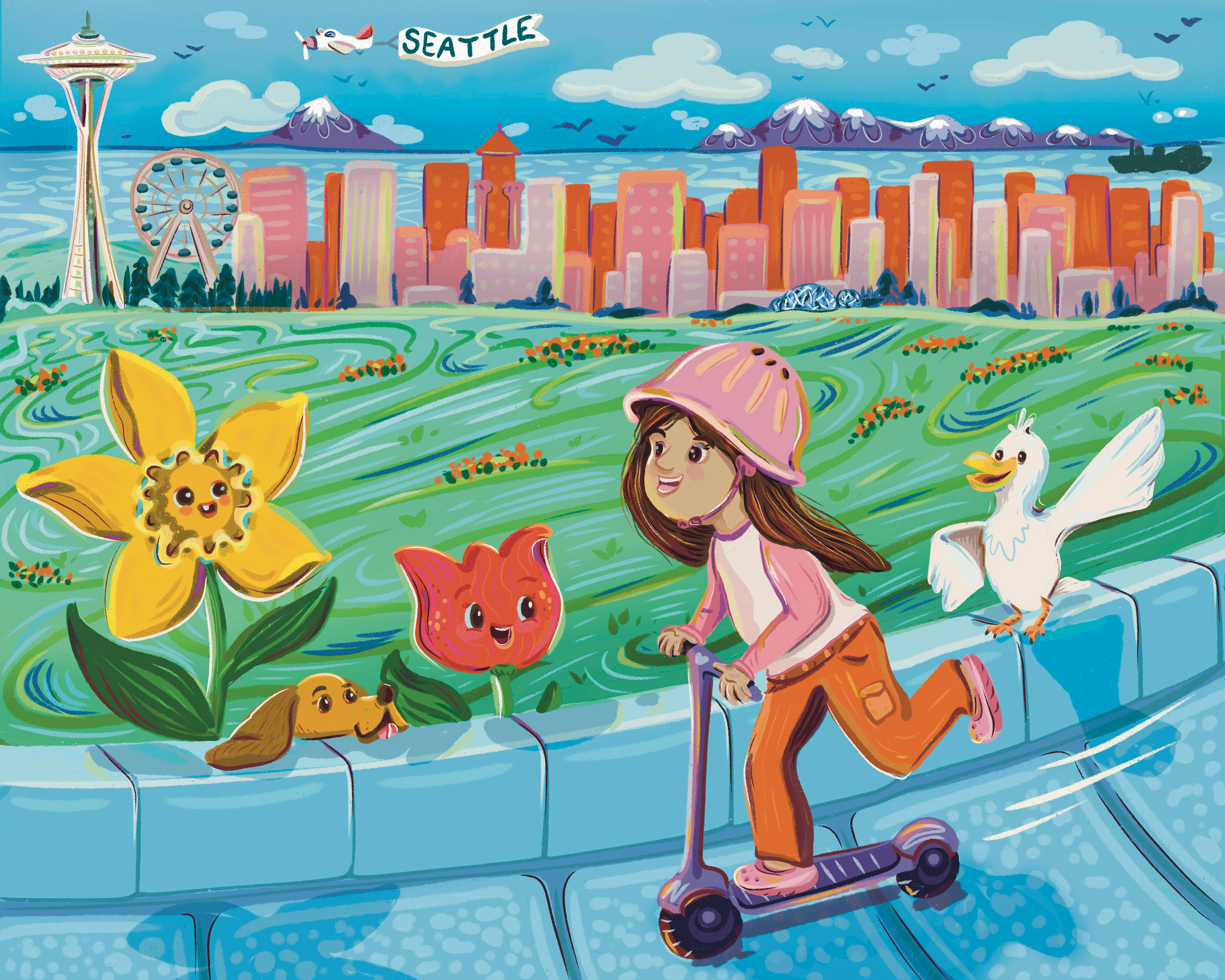 Scootin' Around Seattle