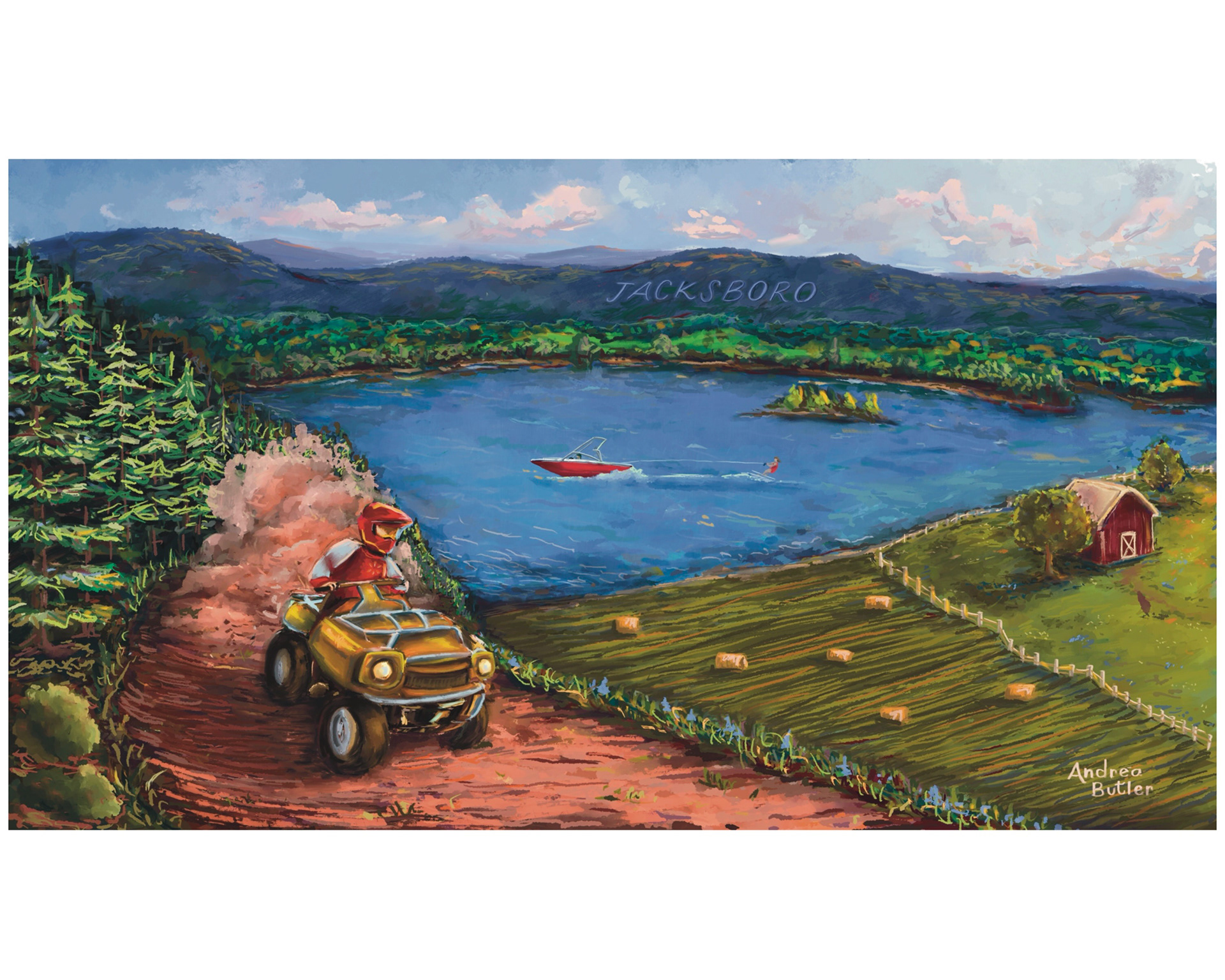 Jacksboro, Tenessee Walmart Mural