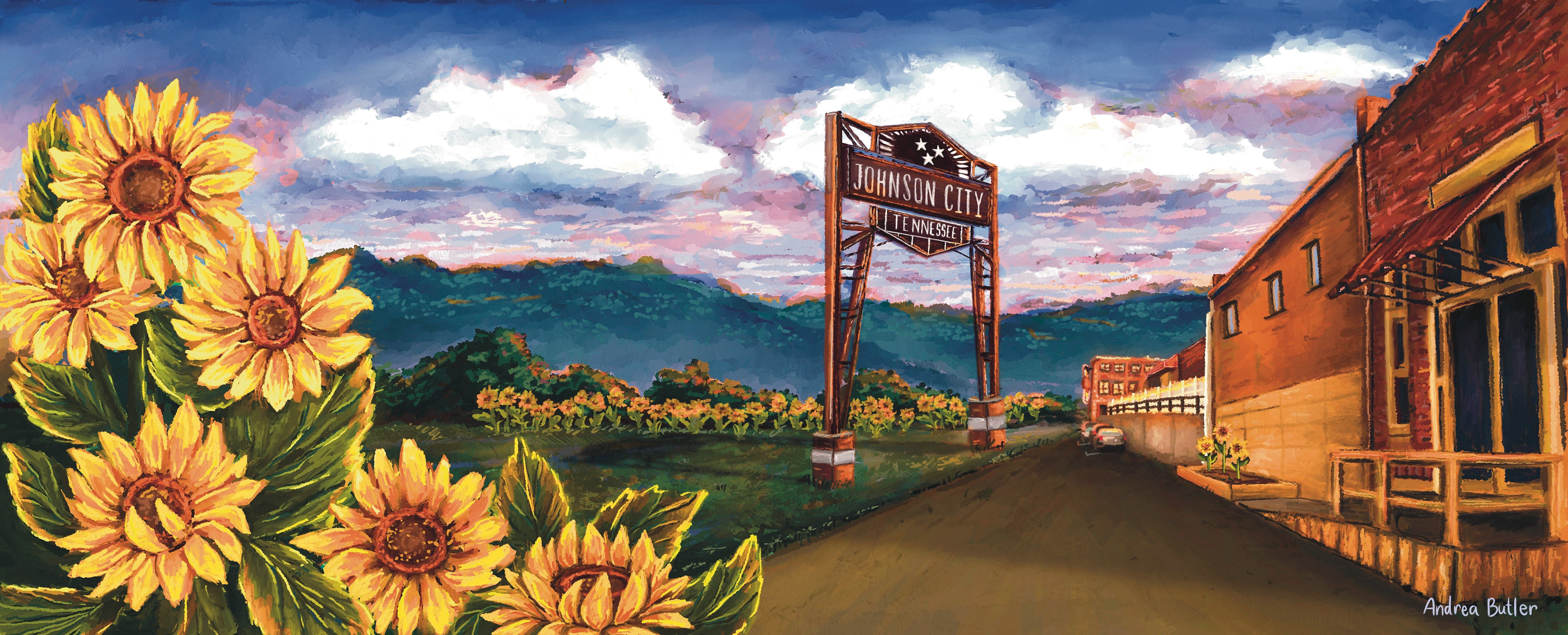 Johnson City Utility Box Wrap Design