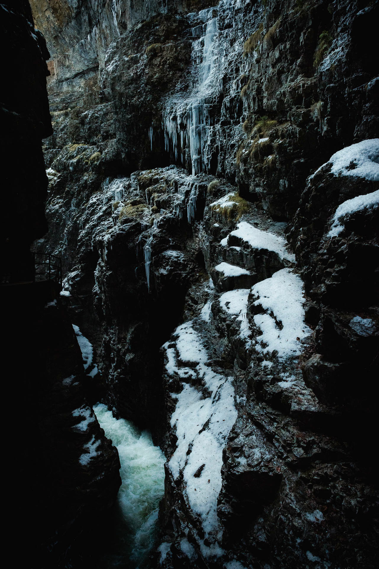 Breitachklamm im Winter