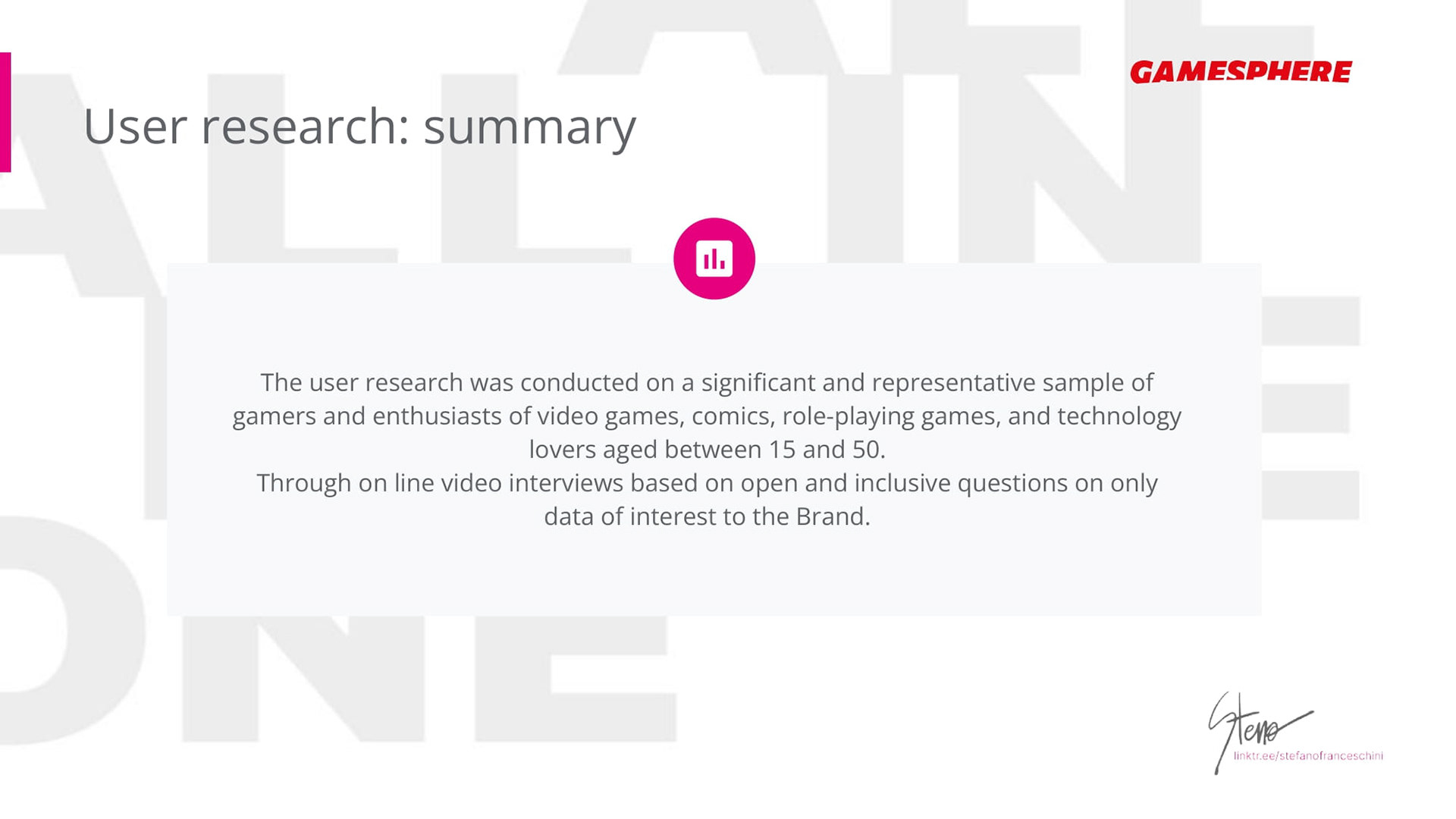 UX Summary