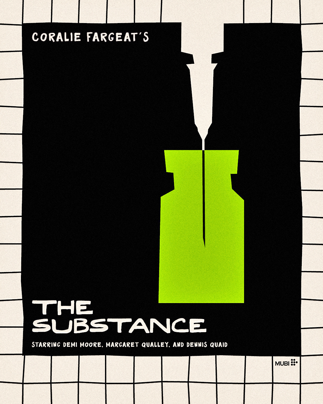 Saul Bass inspired poster for The Substance (2024) - 2025