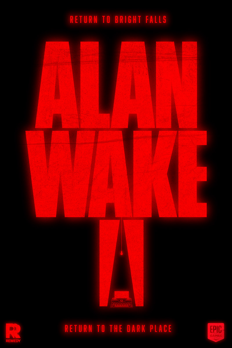 Concept poster for the video game Alan Wake 2 - 2023