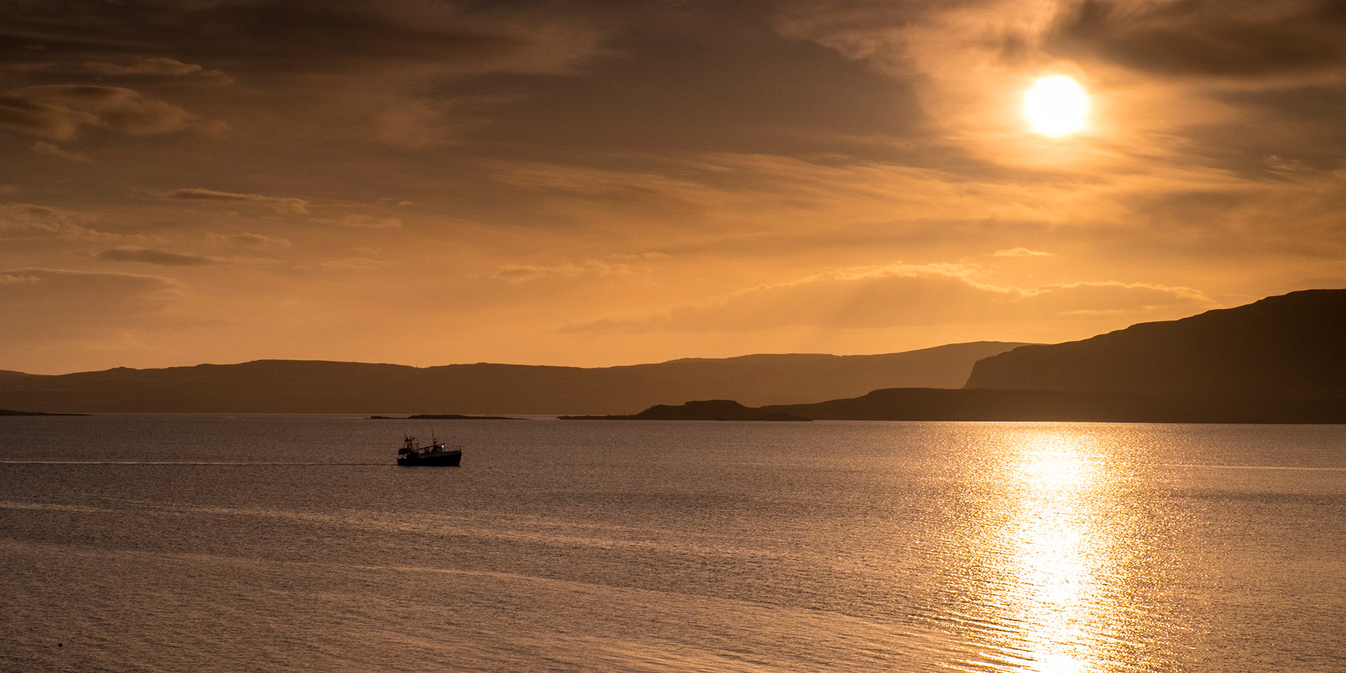 Fishing boat, Loch Dunvegan
