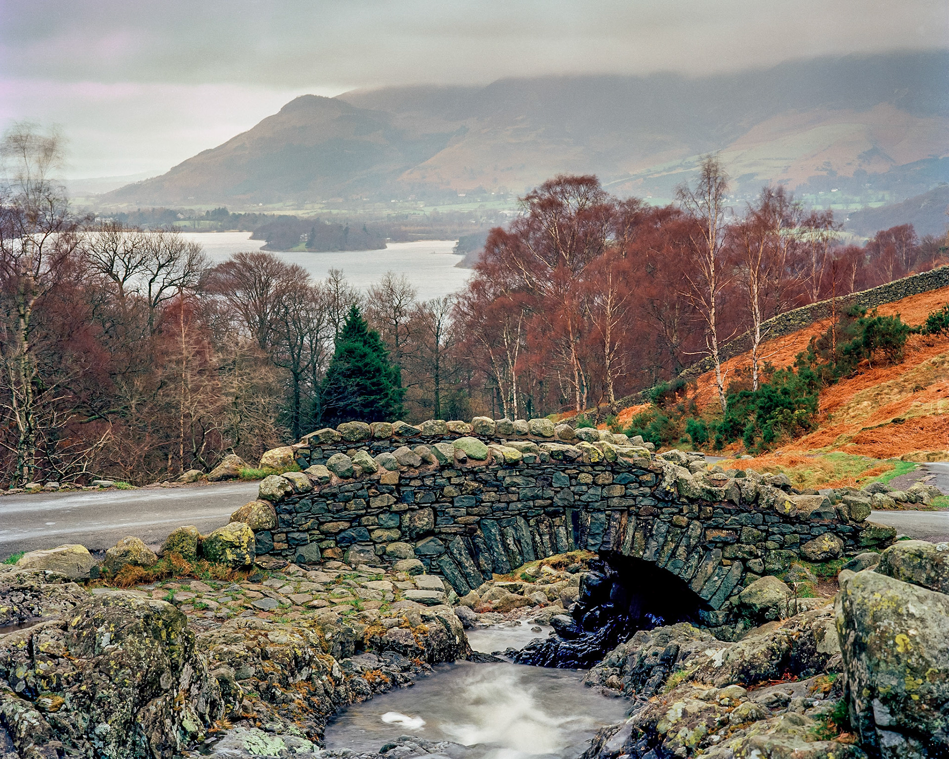 View over Keswick and Skiddaw