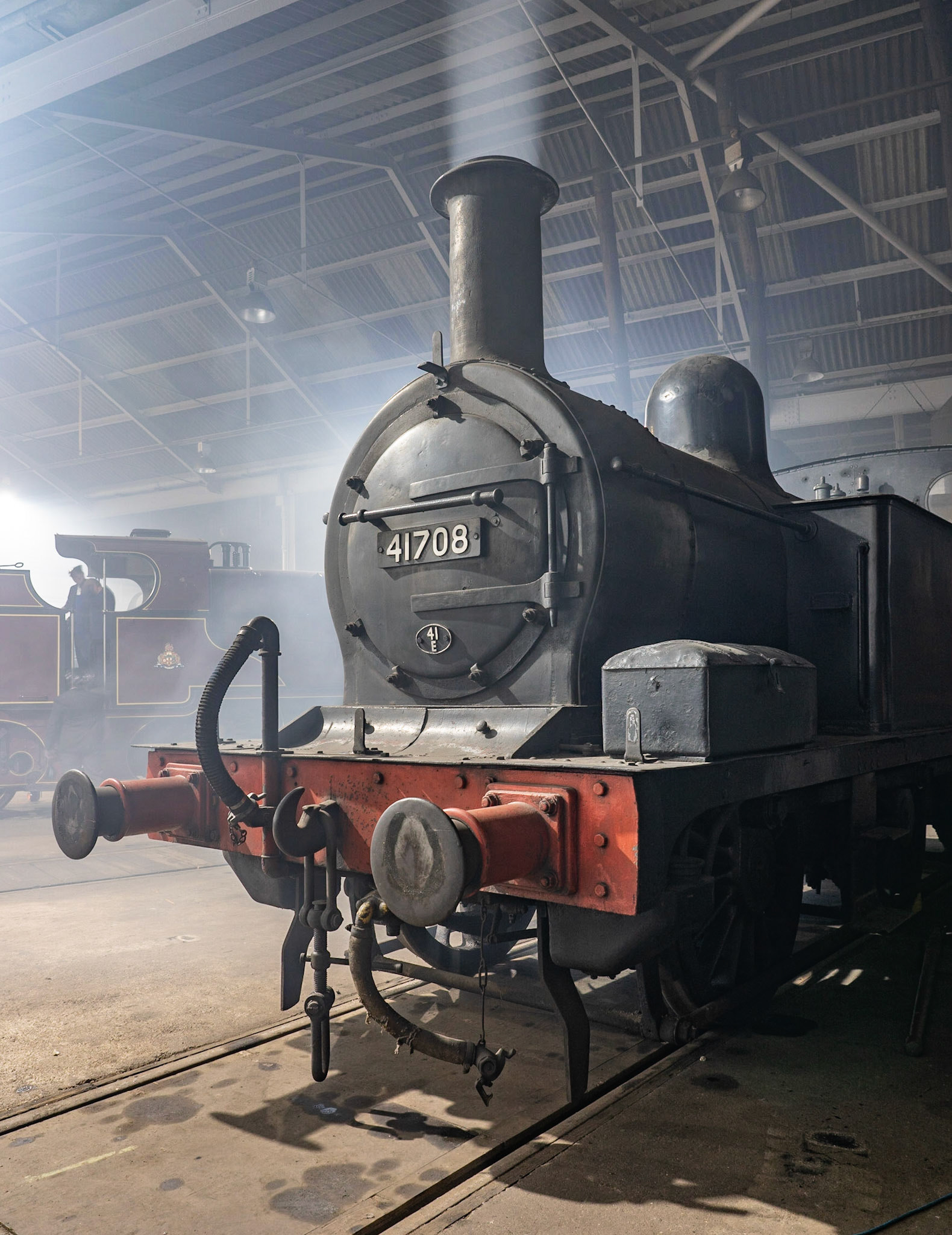 Midland Railway Class 1377 loco at Barrow Hill