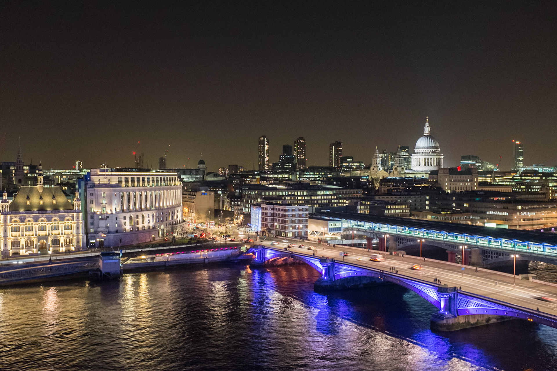 Taken from the rood terrace of The Mondrian Hotel