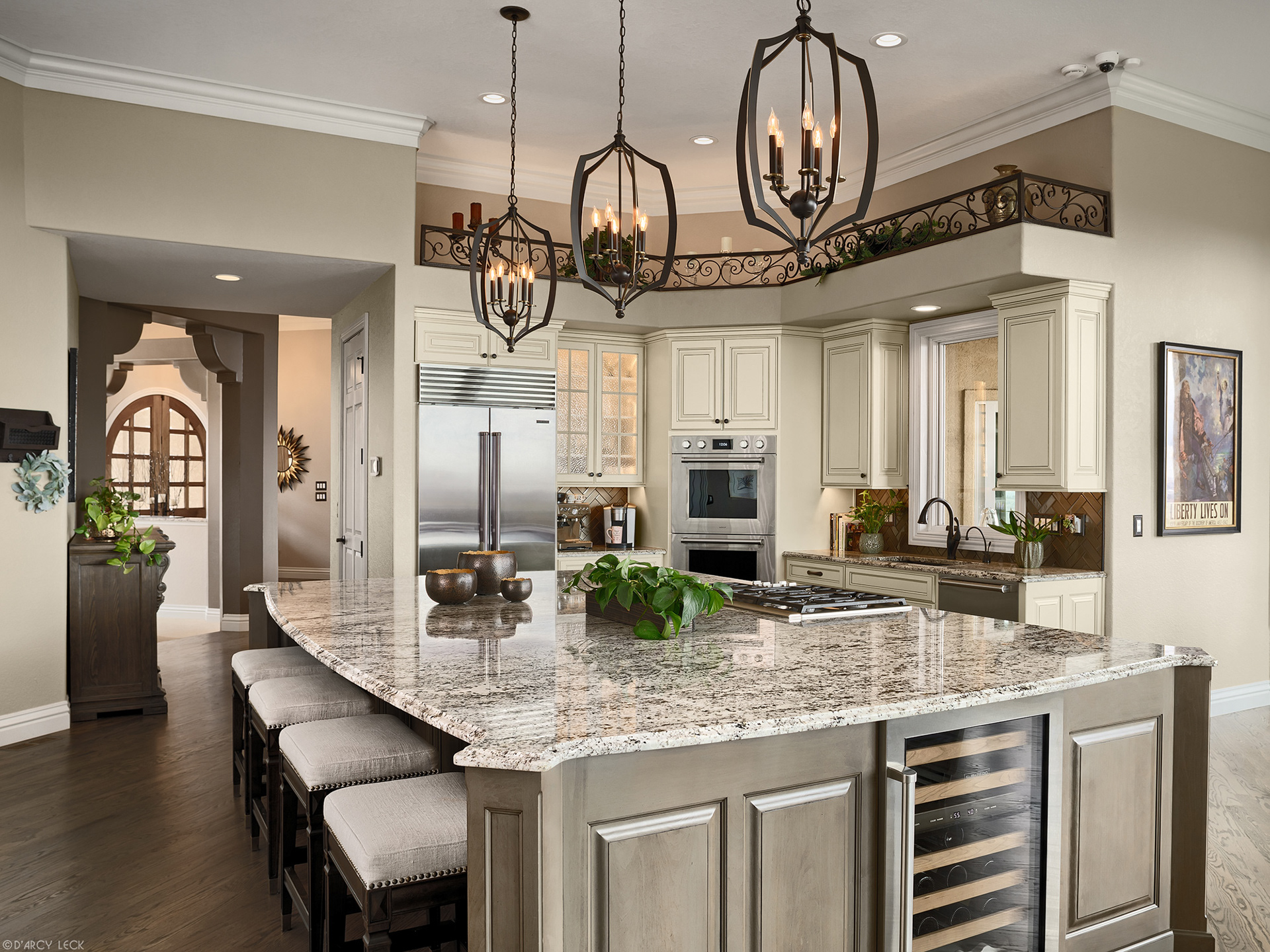 photography of a luxury kitchen by interior photographer D'Arcy Leck