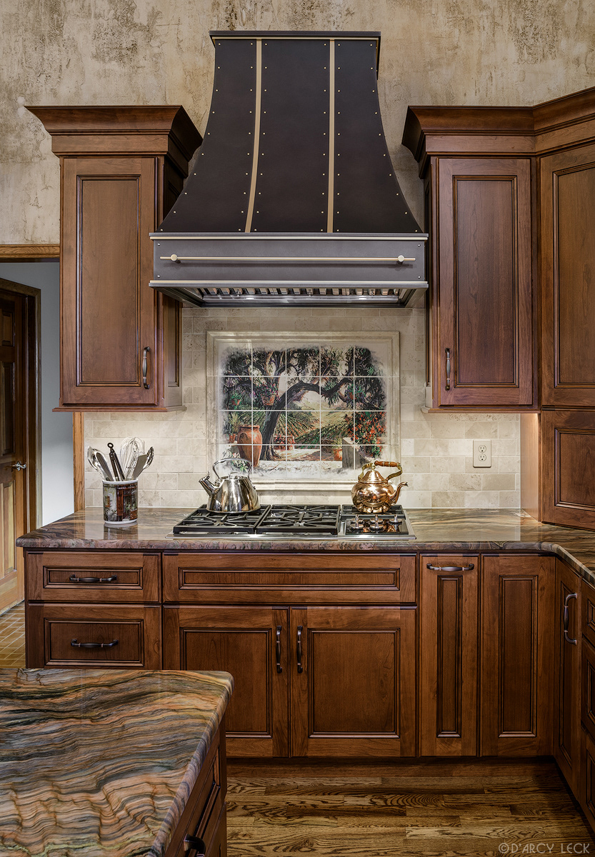 architectural interior photographer D'Arcy Leck photographs a luxury kitchen