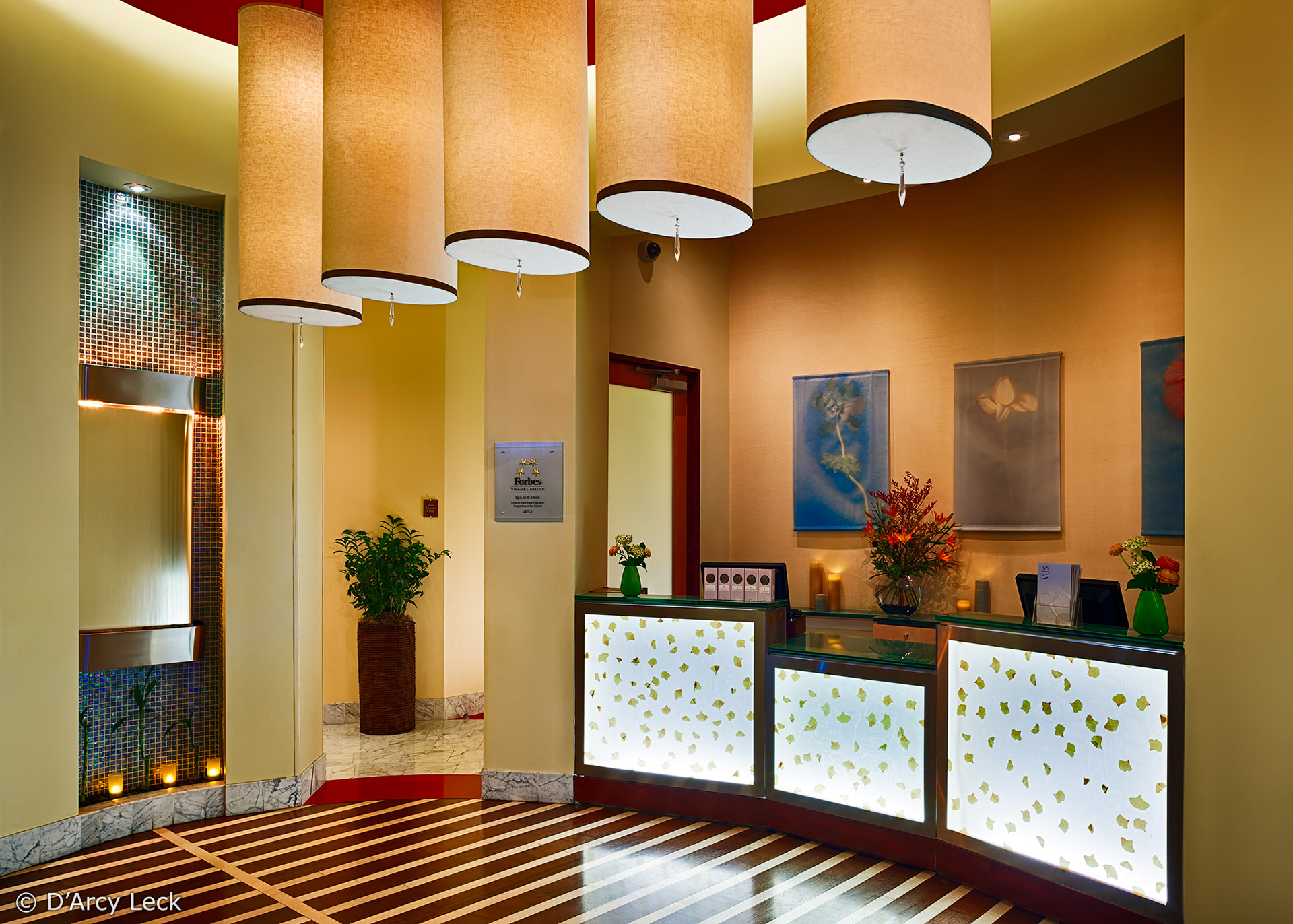 St Julien Hotel & Spa - Spa Lobby