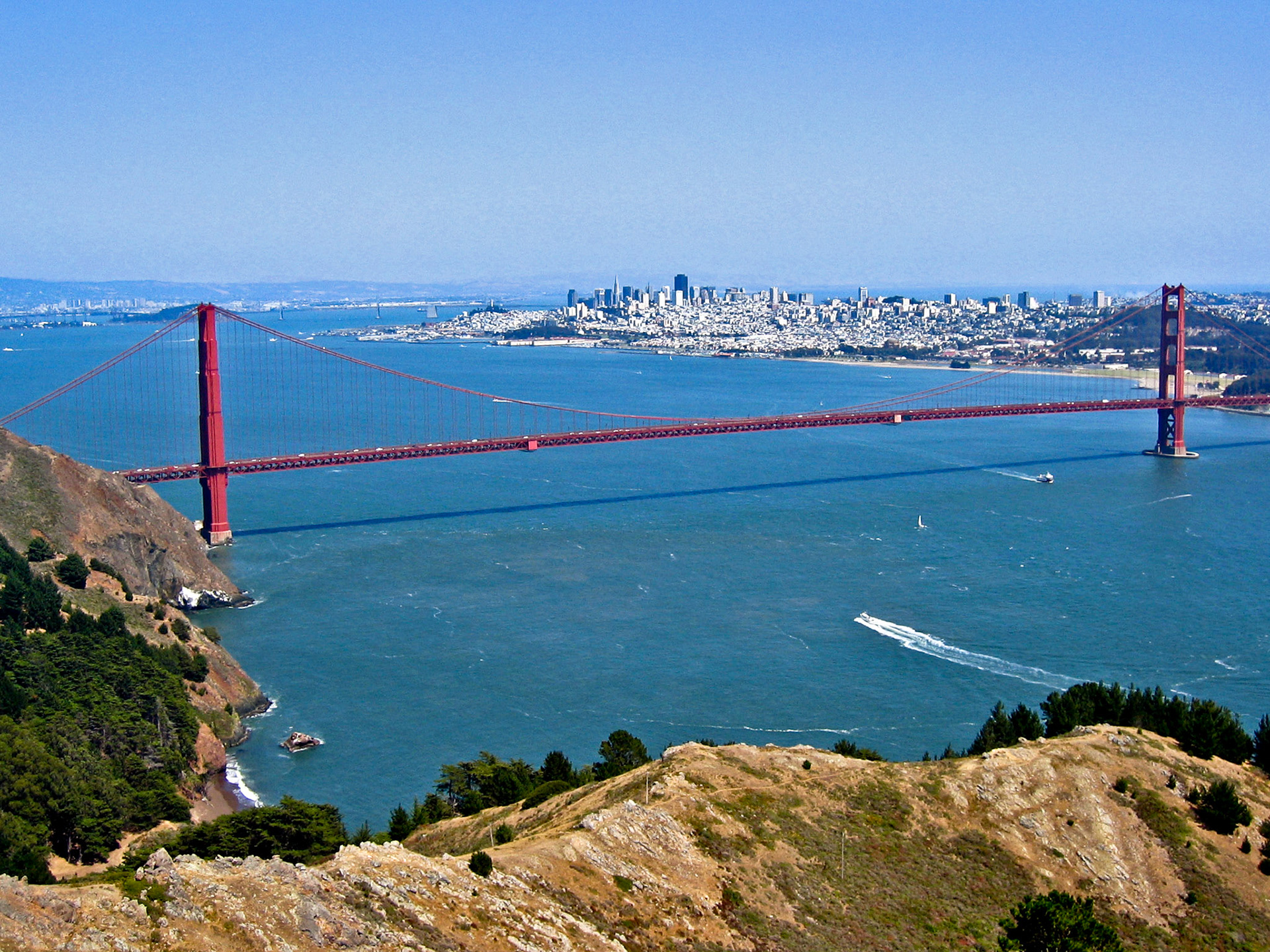 The Golden Gate Bridge