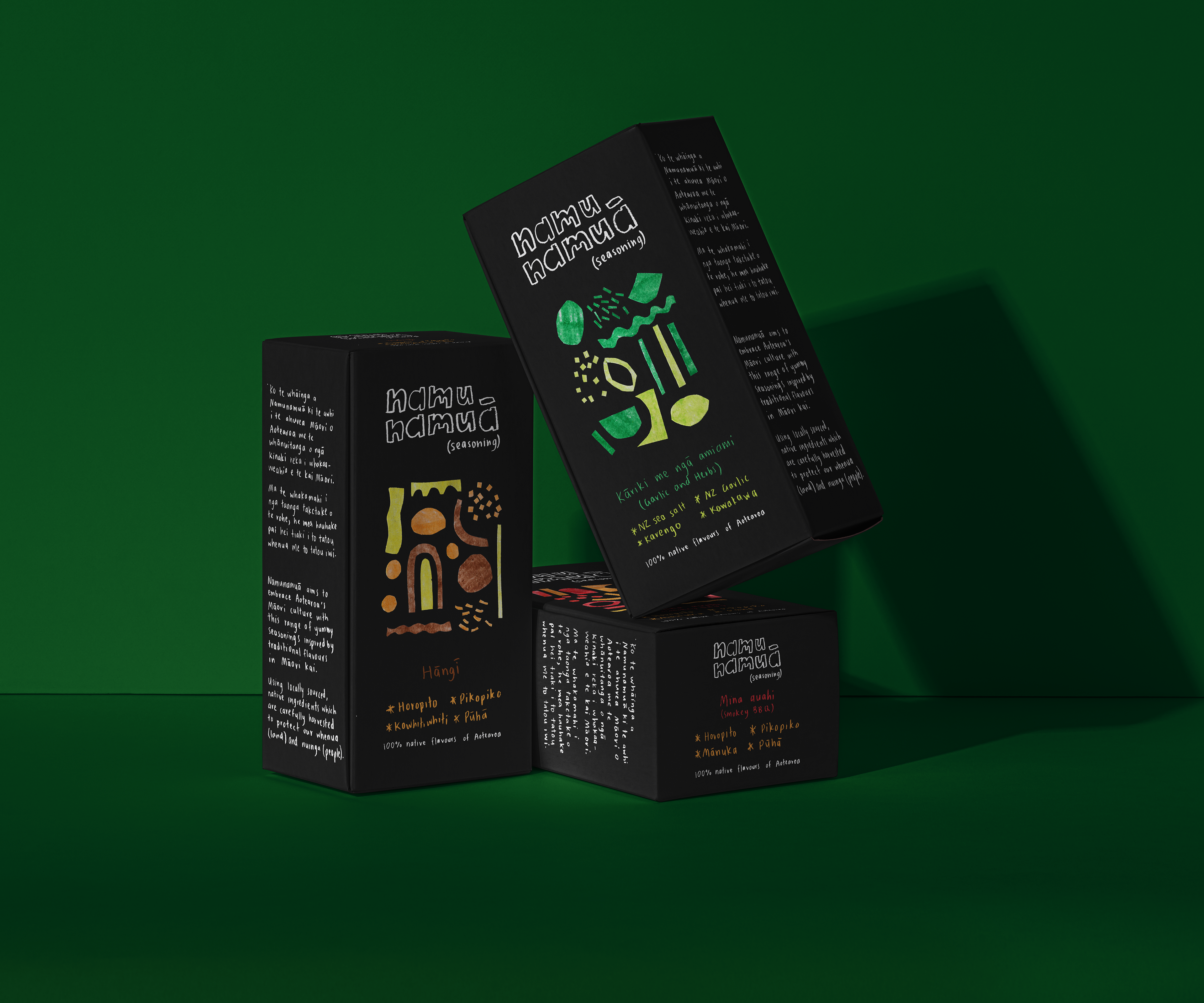 Namunamuā Seasoning Logo and Packaging - 2022