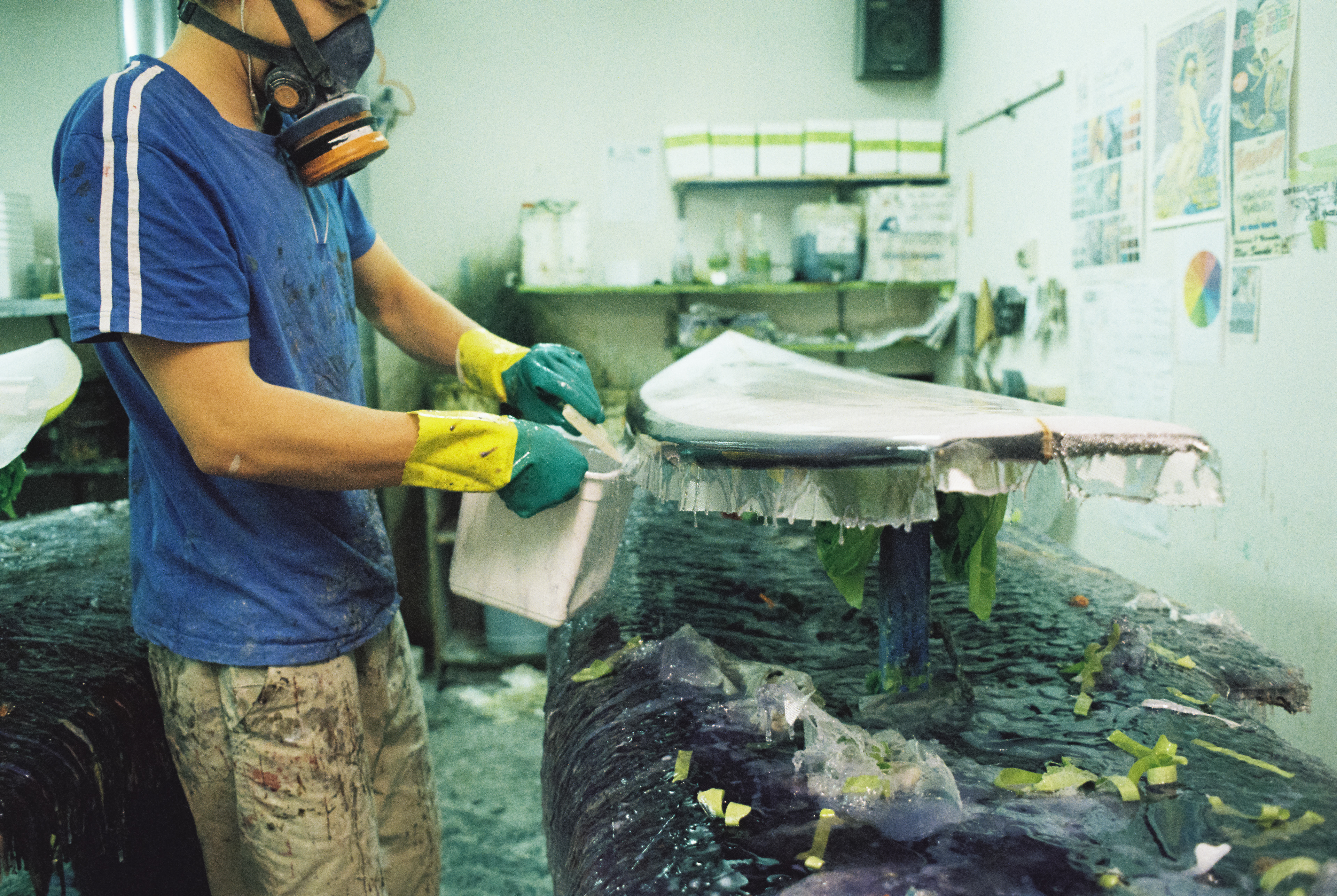 Film photos for Sadhana Surfboards