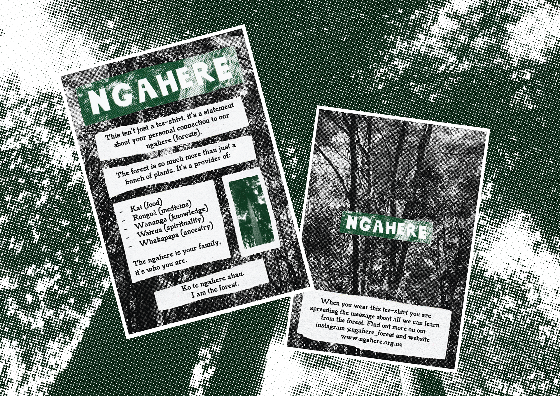 Ngahere - Messaging card - 2023
